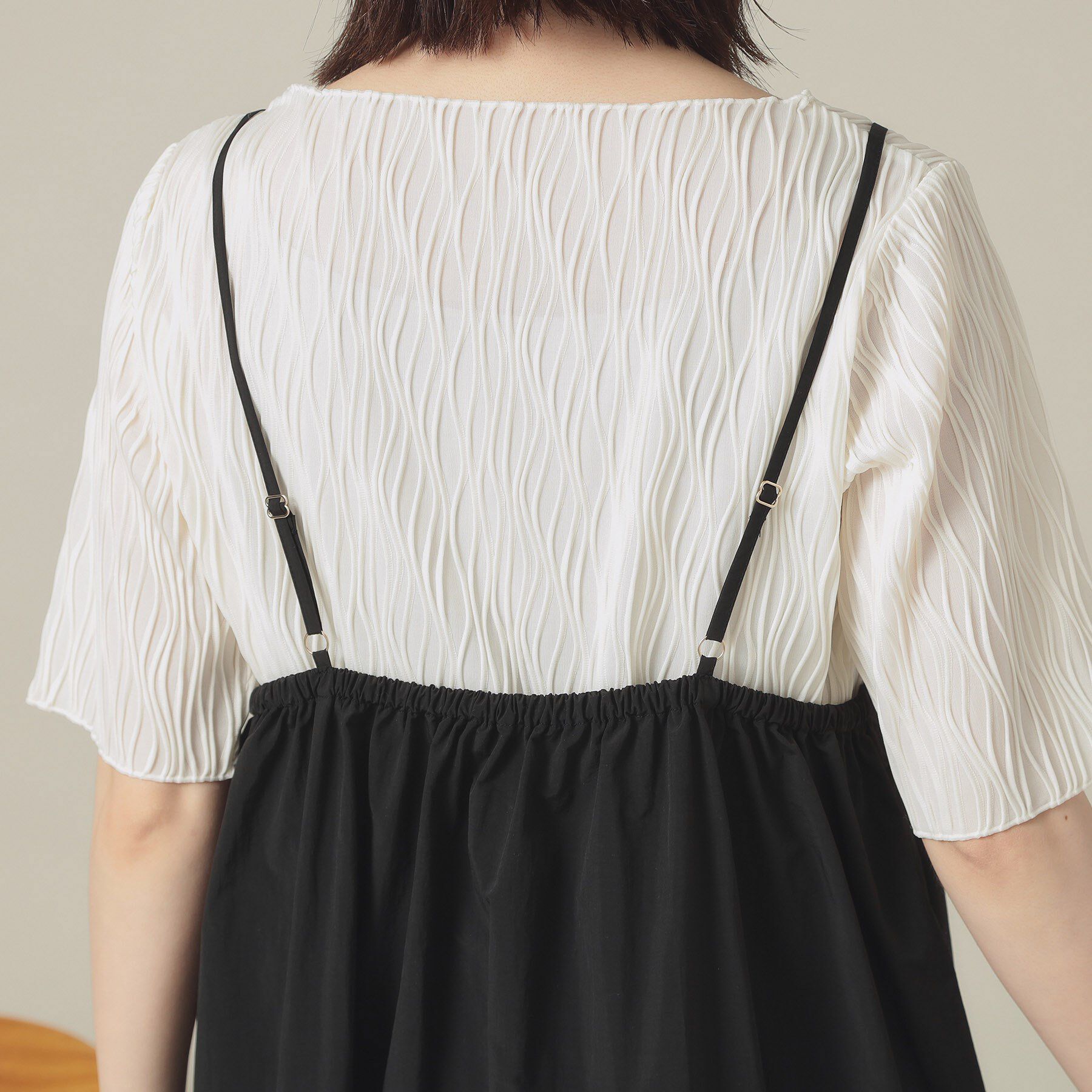 ITS&rsquo;DEMO「【撥水／洗濯機OK】キャミワンピース＜旅服シリーズ＞」|ワンピース|