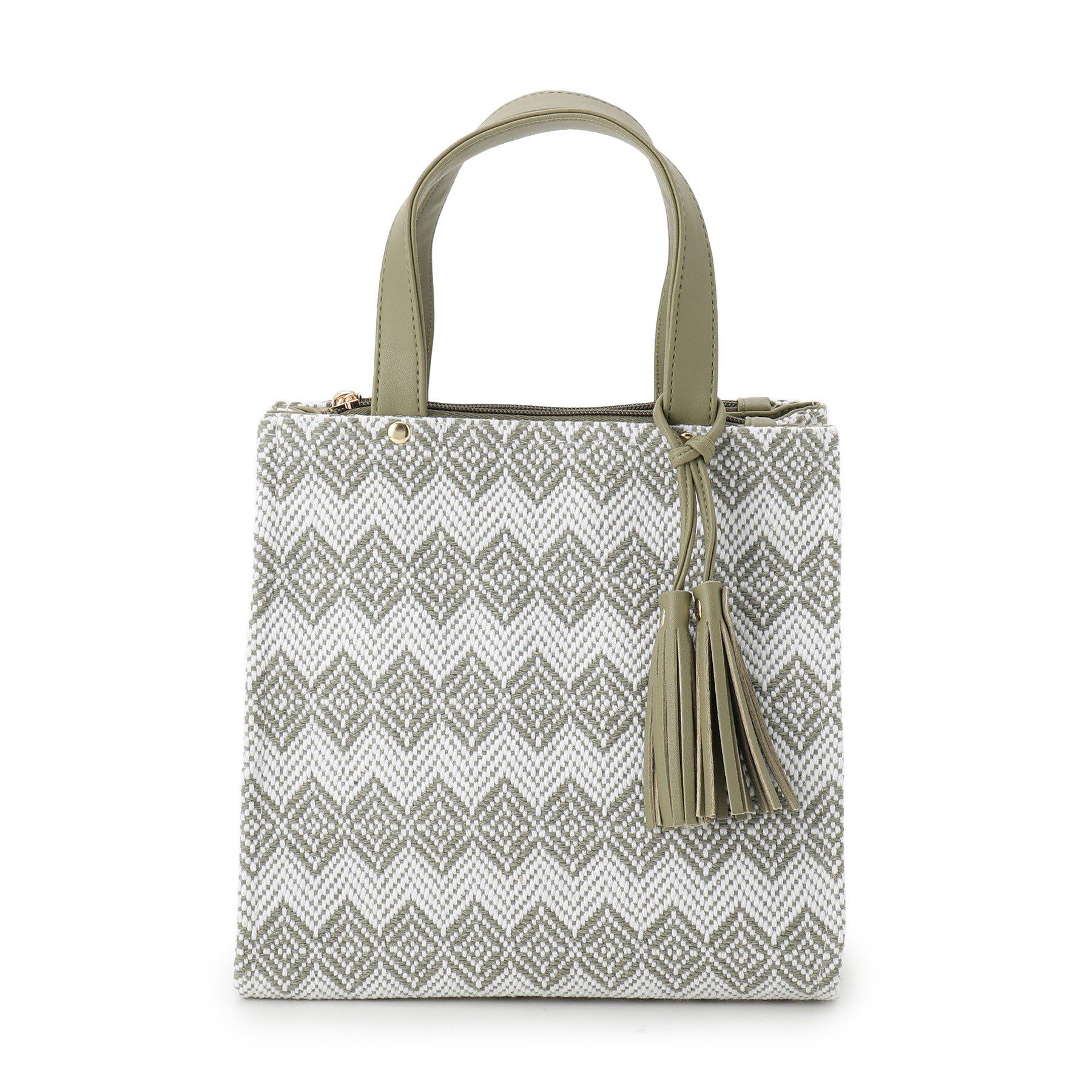 ITS&rsquo;DEMO「タッセル付きミニトート」|ハンドバッグ|