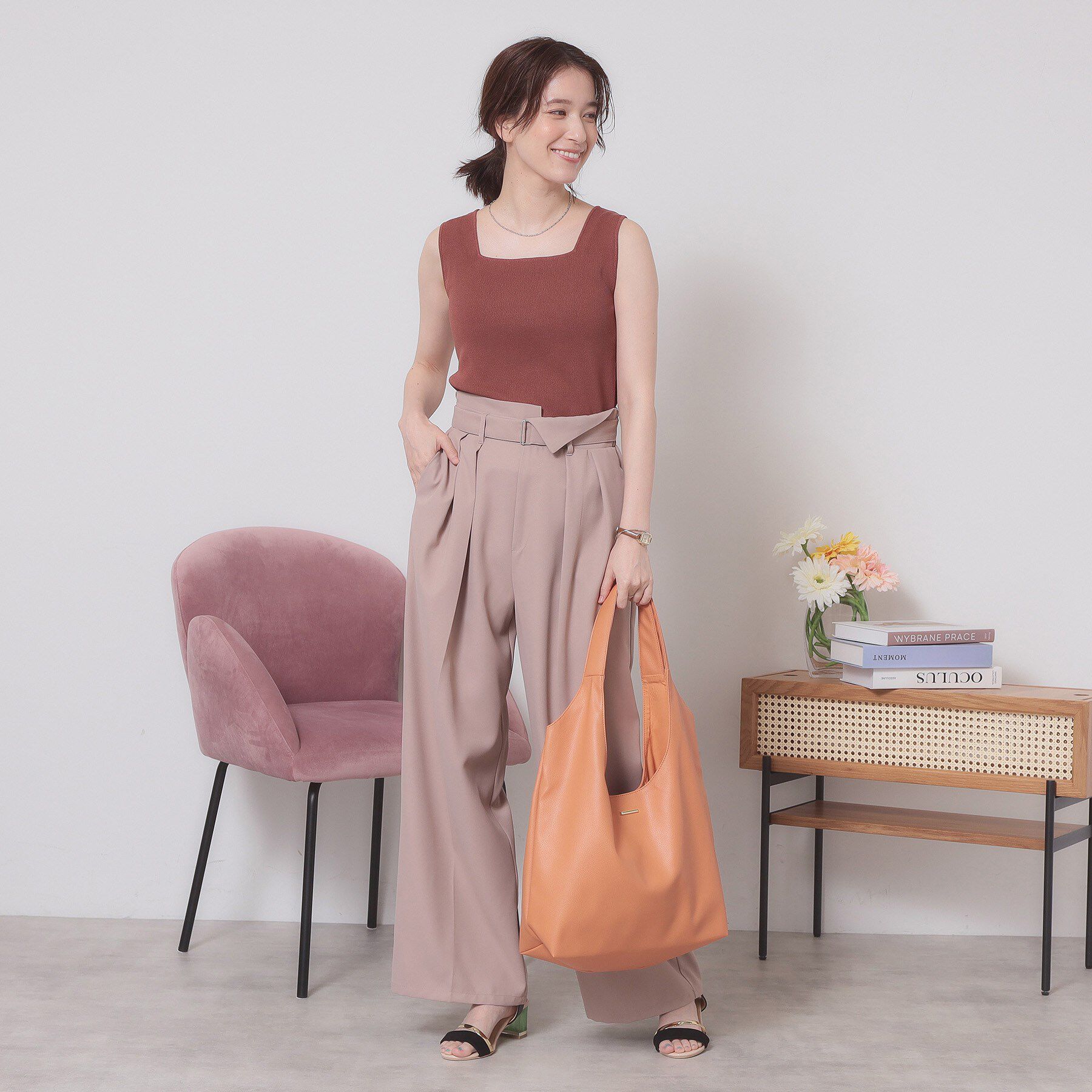 ITS&rsquo;DEMO「【A4対応】ラウンドトート」|トートバッグ|