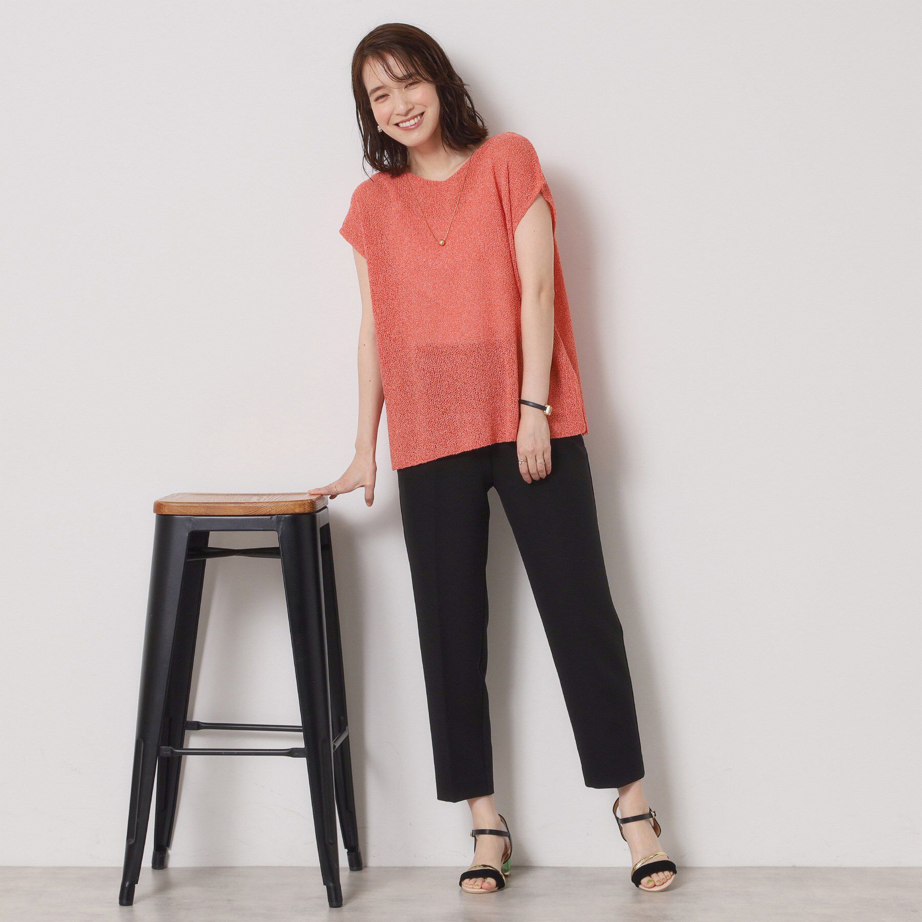 ITS&rsquo;DEMO「【手洗い可】ブークレラメフレンチニット」|ニット・セーター|