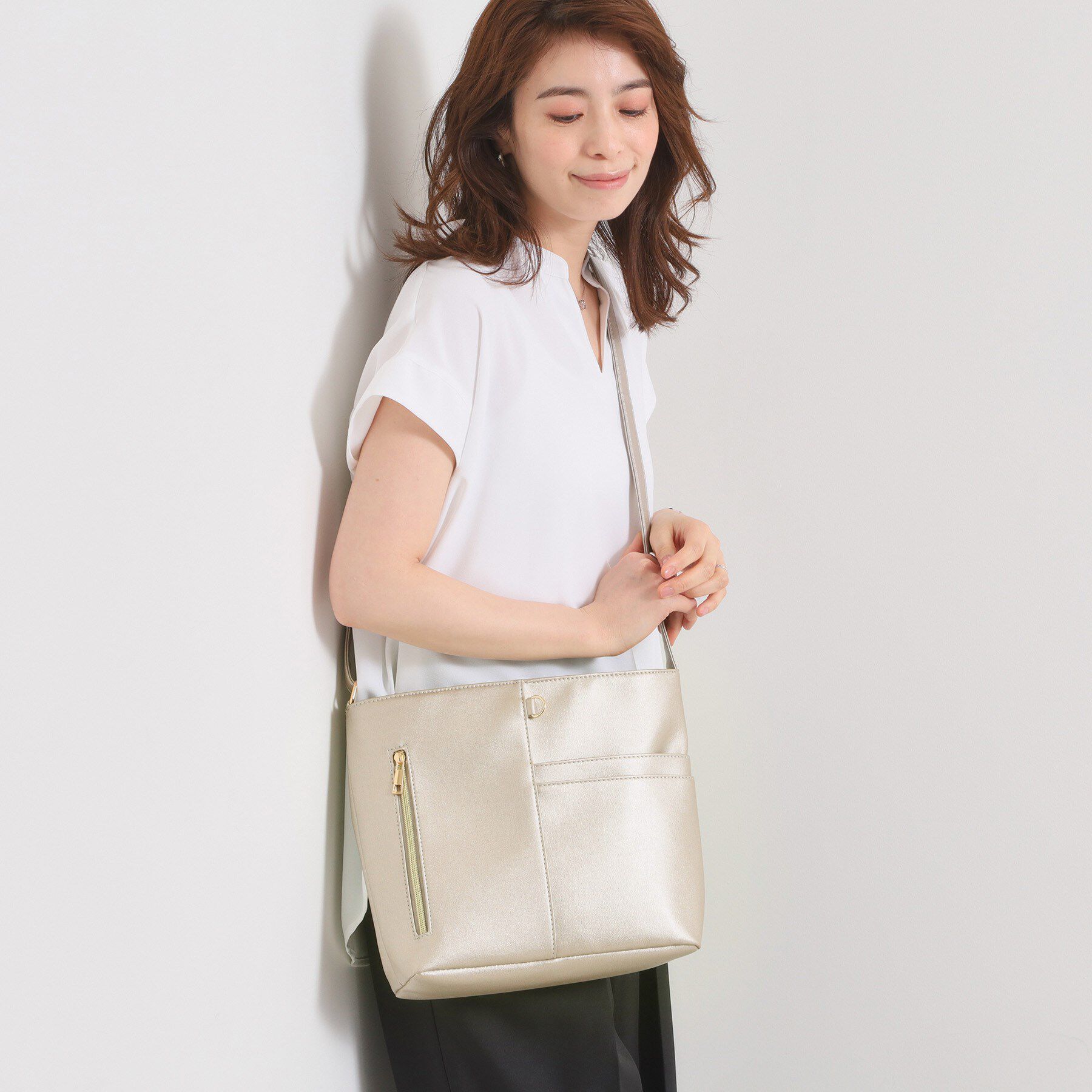 ITS&rsquo;DEMO「【8ポケット】フロントポケットショルダー」|ショルダー・メッセンジャー|