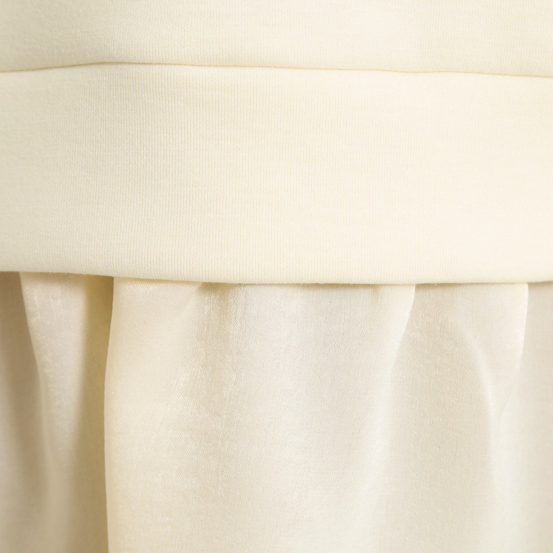 ITS&rsquo;DEMO「【洗濯機OK】異素材コンビプルオーバー」|Tシャツ・カットソー|