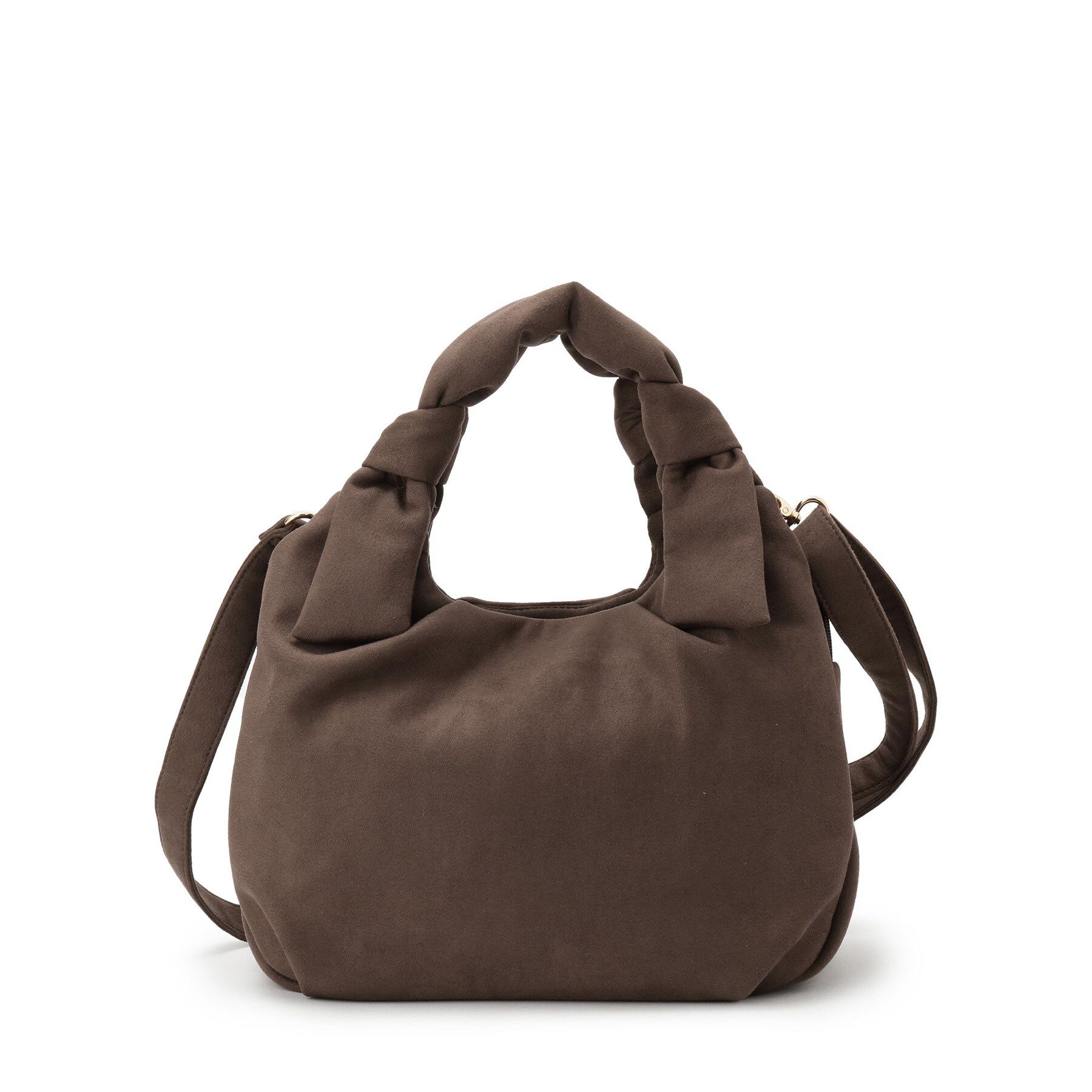 ITS&rsquo;DEMO「フェイクスエード2WAYトート」|トートバッグ|