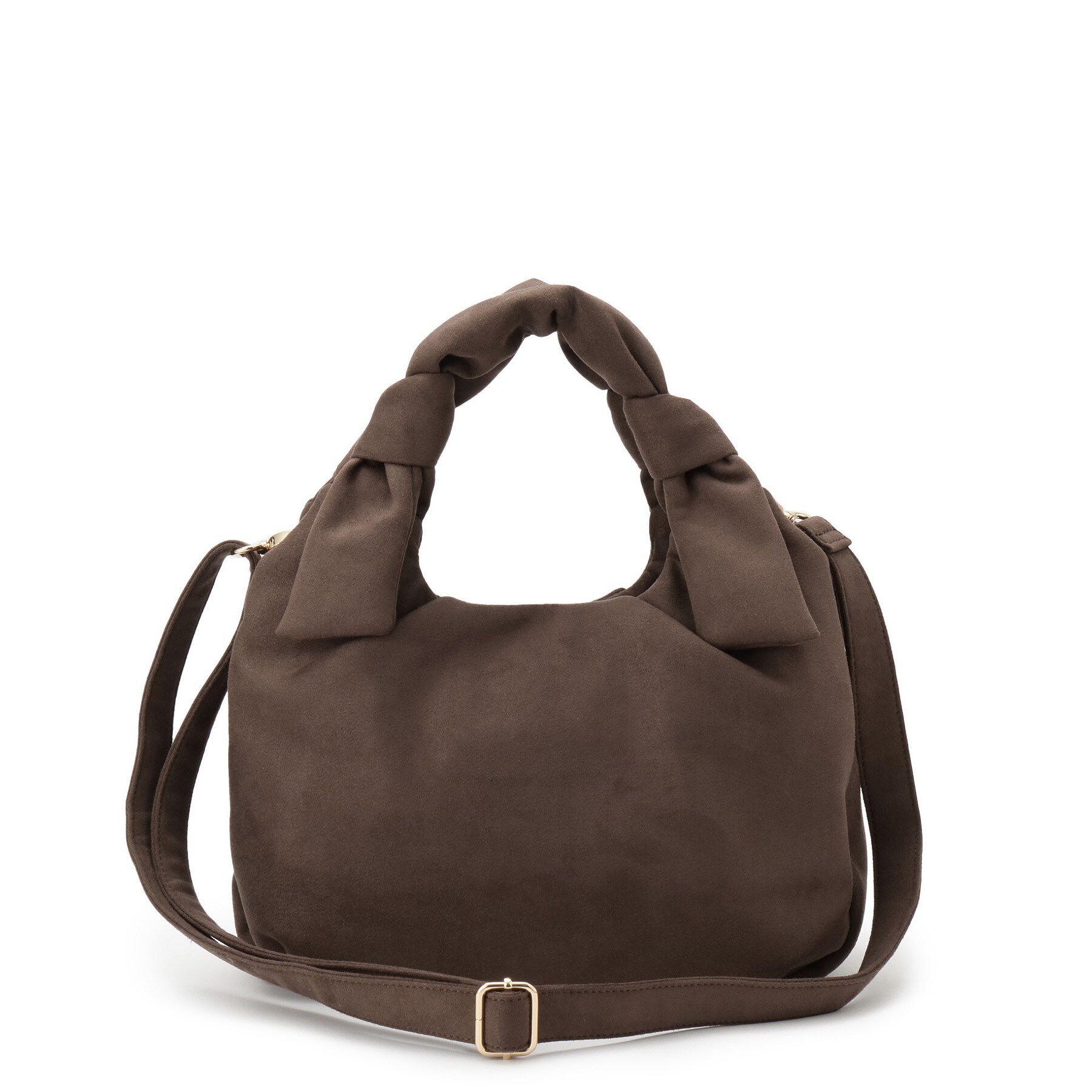 ITS&rsquo;DEMO「フェイクスエード2WAYトート」|トートバッグ|