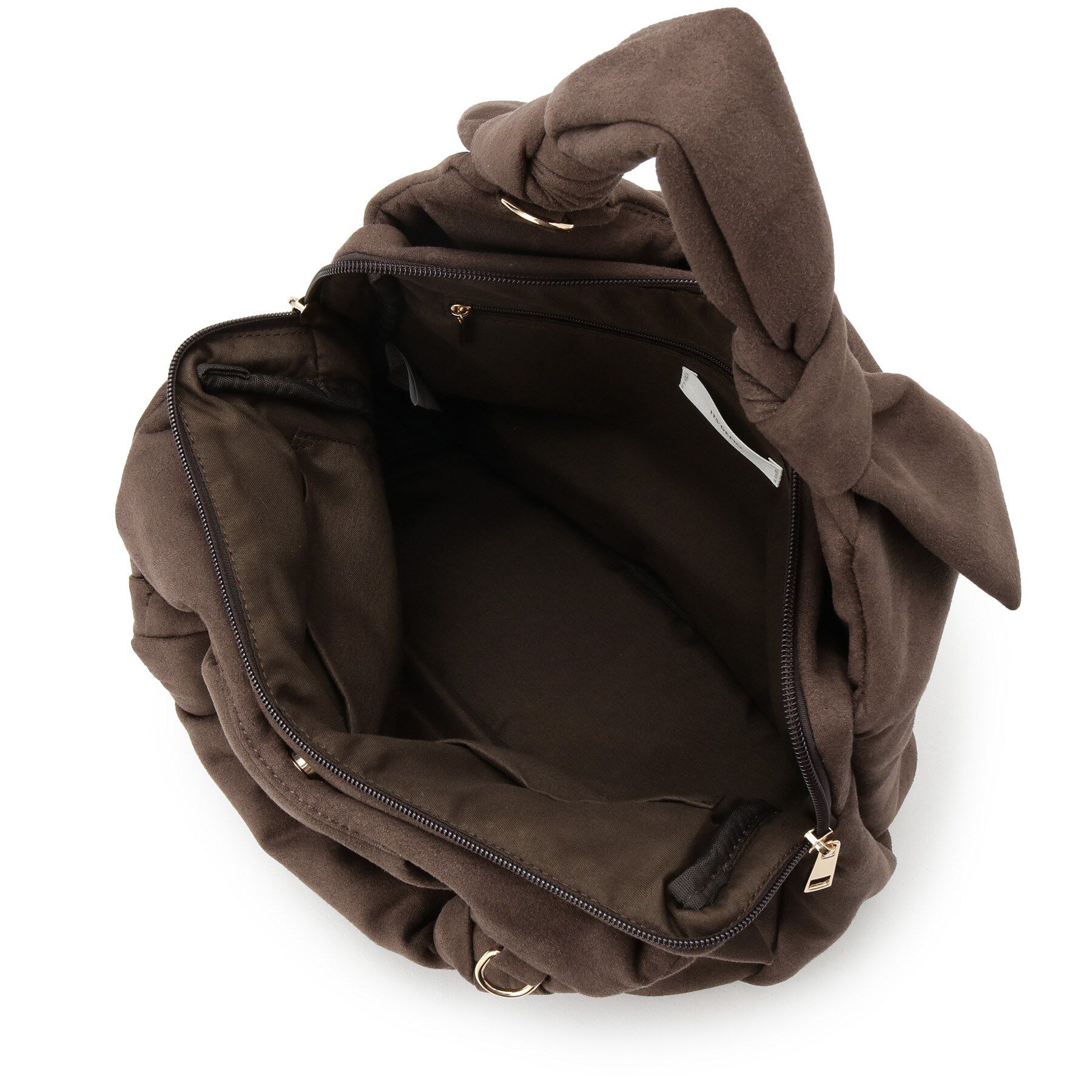 ITS&rsquo;DEMO「フェイクスエード2WAYトート」|トートバッグ|