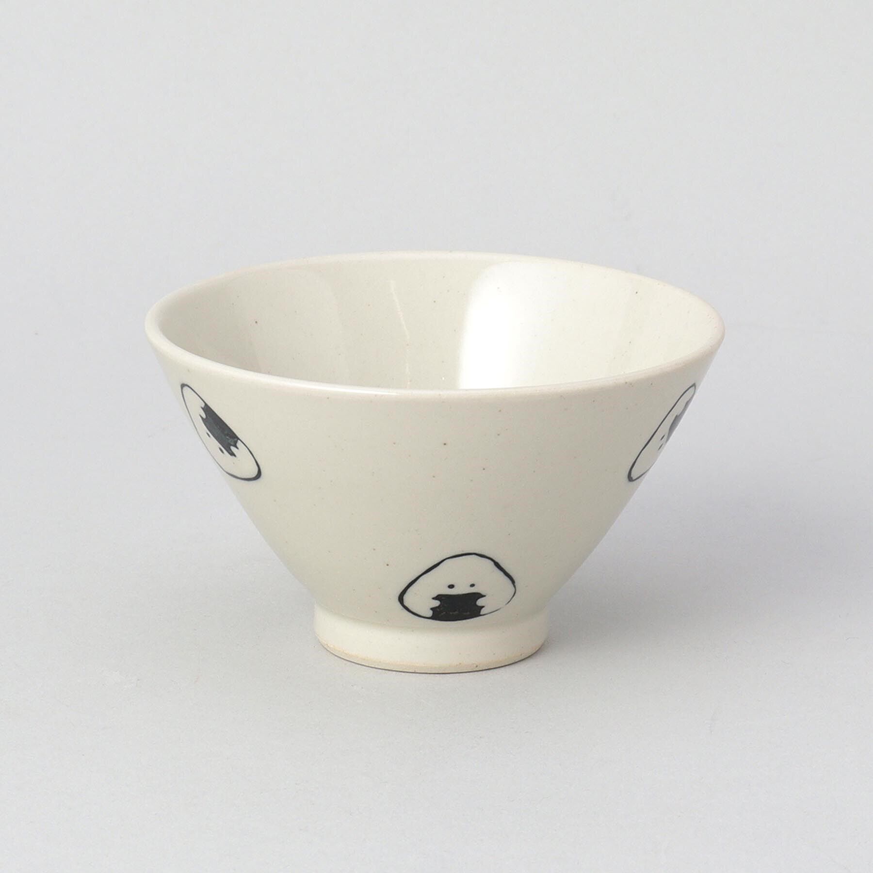 212 KITCHEN STORE「ぎゅっとおにぎりさん 飯碗 のり」|食器・キッチングッズ|