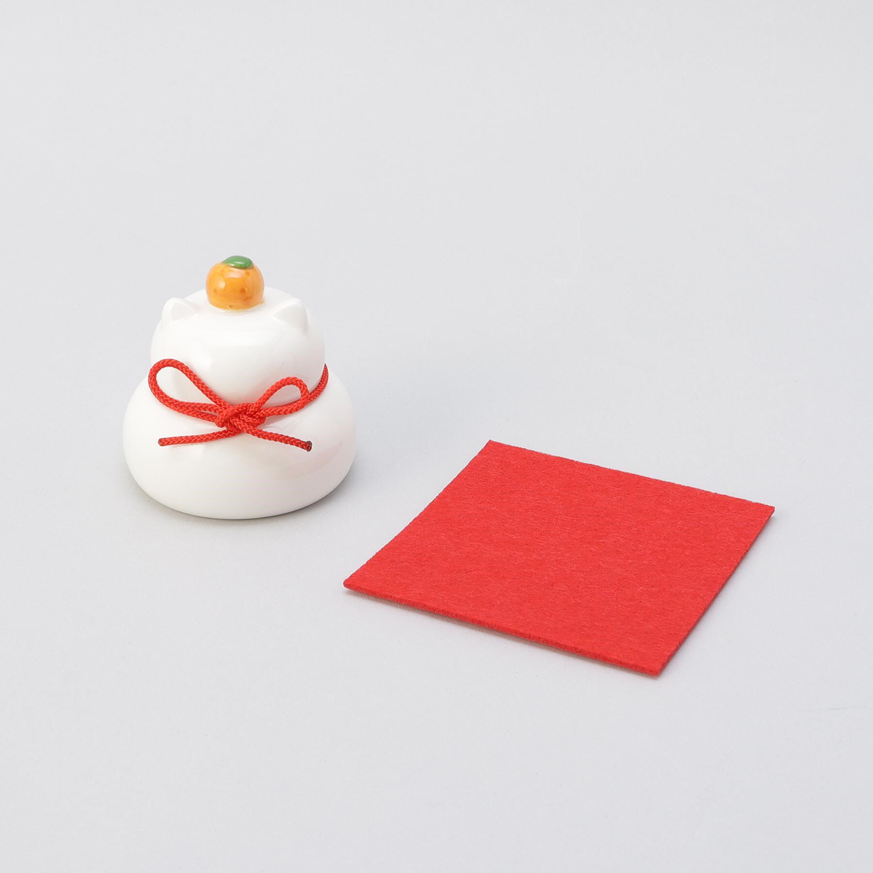 212 KITCHEN STORE「陶器の猫鏡餅 S」|その他|