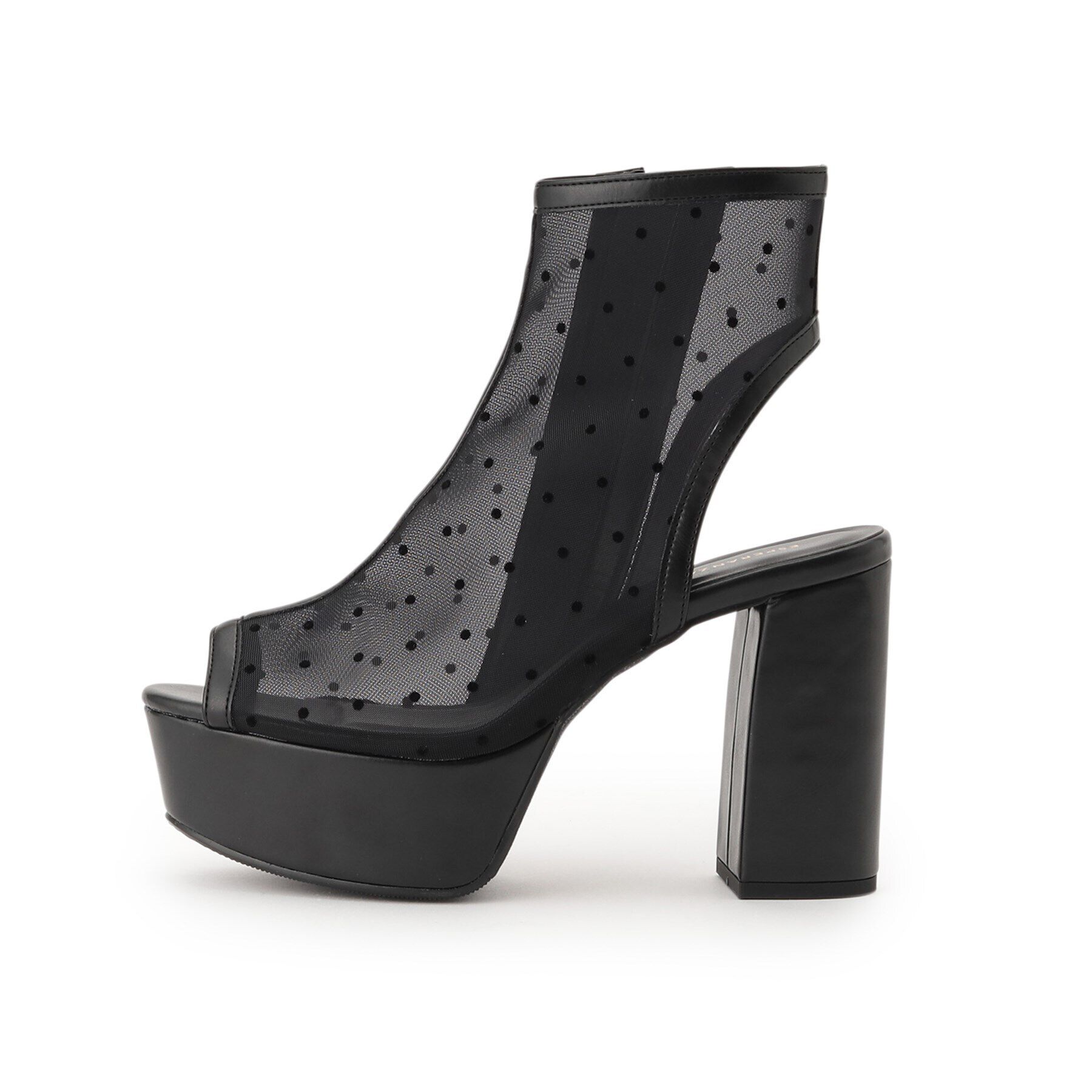 ESPERANZA「厚底ラク盛りブーツヒールサンダル」|ショートブーツ|