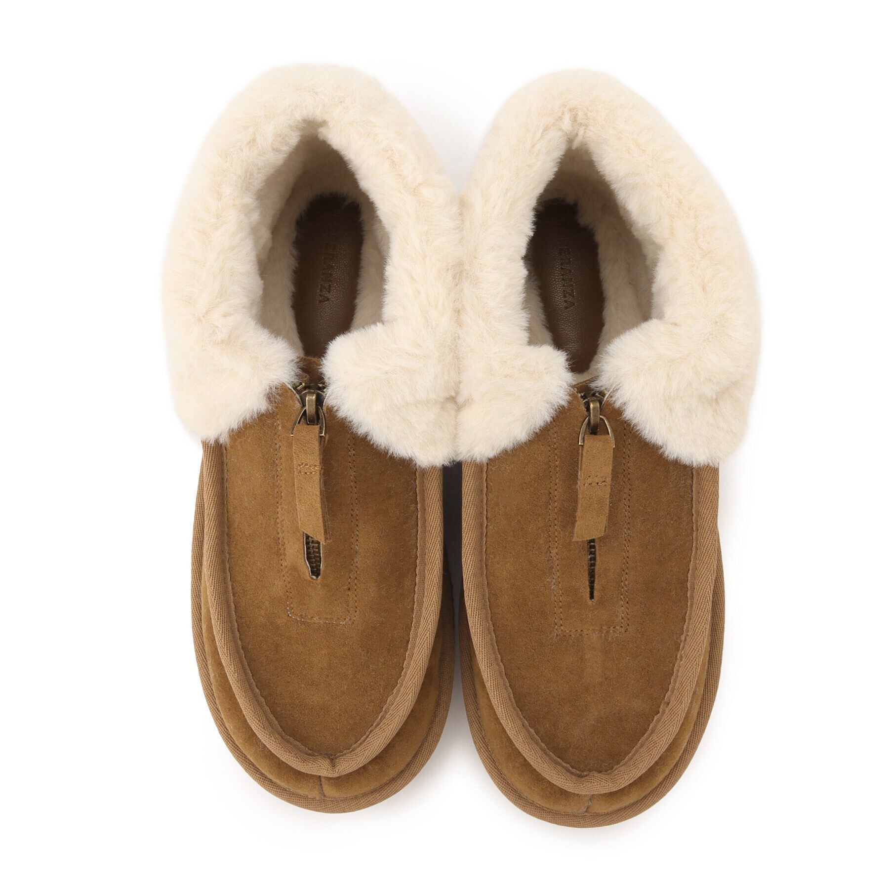 ESPERANZA「フロントジップボアショートブーツ」|ショートブーツ|