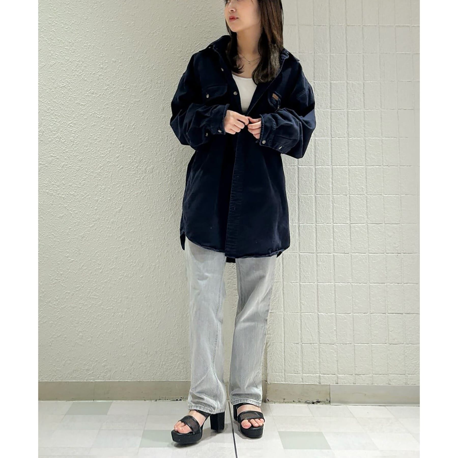 ESPERANZA「ダブルベルトラメ厚底ミュールサンダル 24SS」|サンダル|