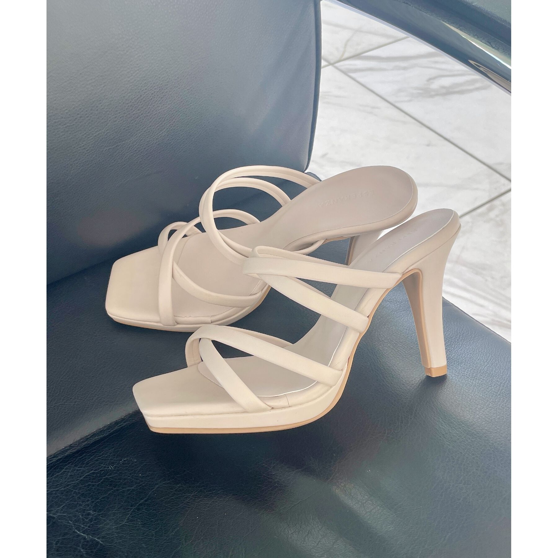 ESPERANZA「ダブルクロスストラップサンダル」|サンダル|