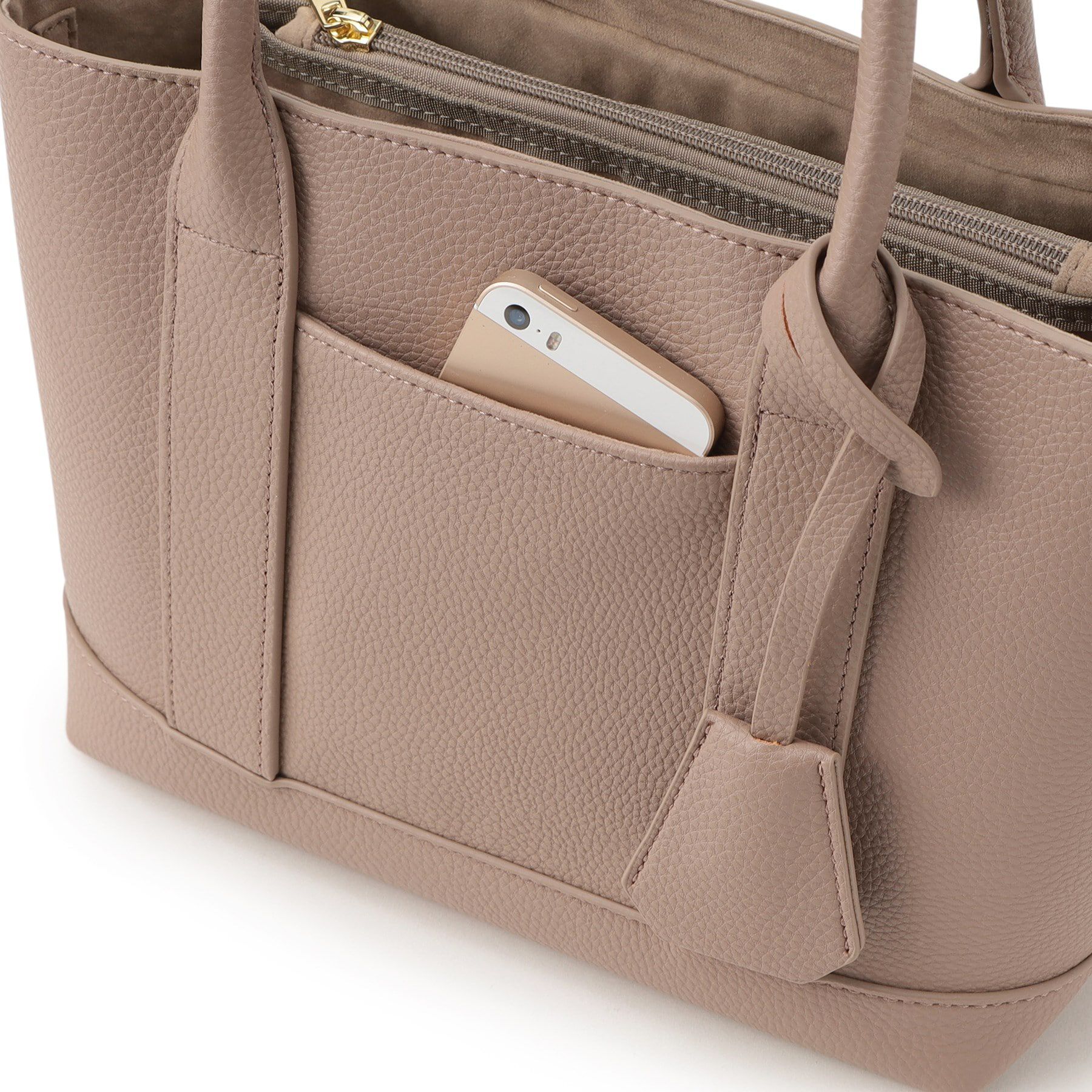 ESPERANZA「＼収納上手になれる／2WAYショルダー仕切り付合皮トート」|ショルダー・メッセンジャー|