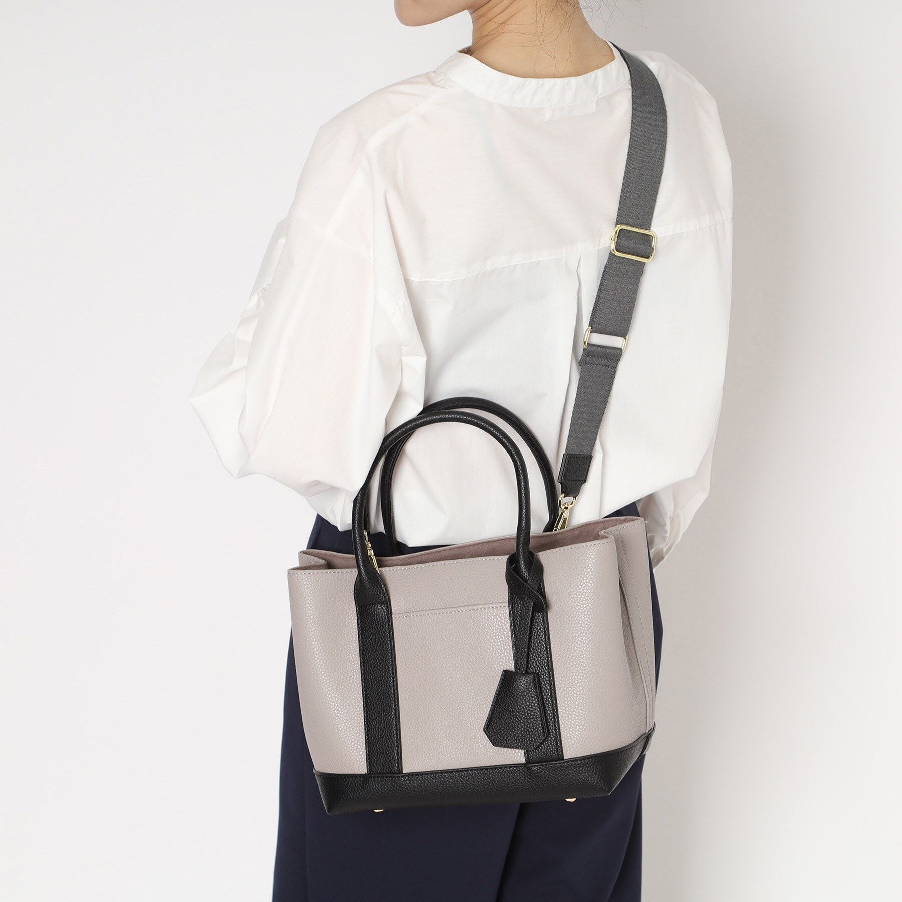 ESPERANZA「＼収納上手になれる／2WAYショルダー仕切り付合皮トート」|ショルダー・メッセンジャー|