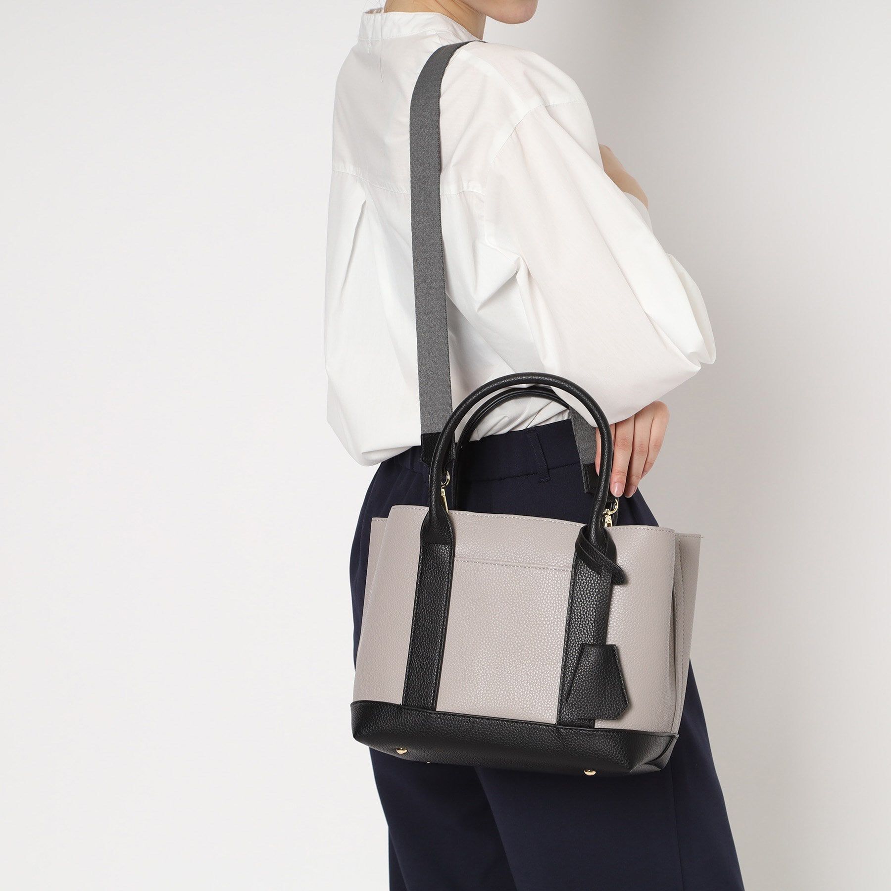 ESPERANZA「＼収納上手になれる／2WAYショルダー仕切り付合皮トート」|ショルダー・メッセンジャー|