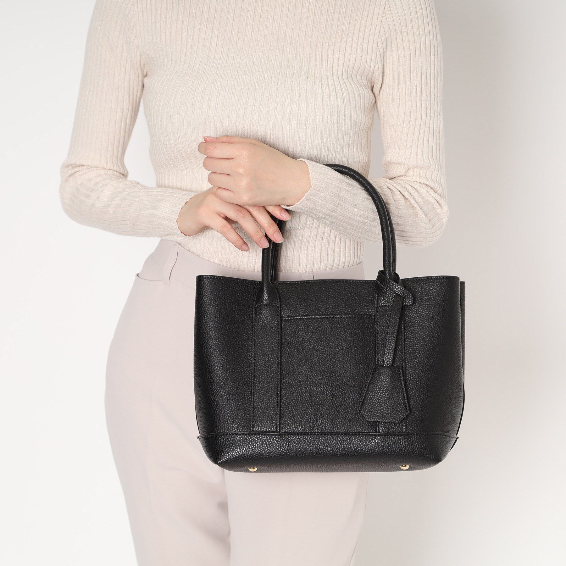 ESPERANZA「＼収納上手になれる／2WAYショルダー仕切り付合皮トート」|ショルダー・メッセンジャー|