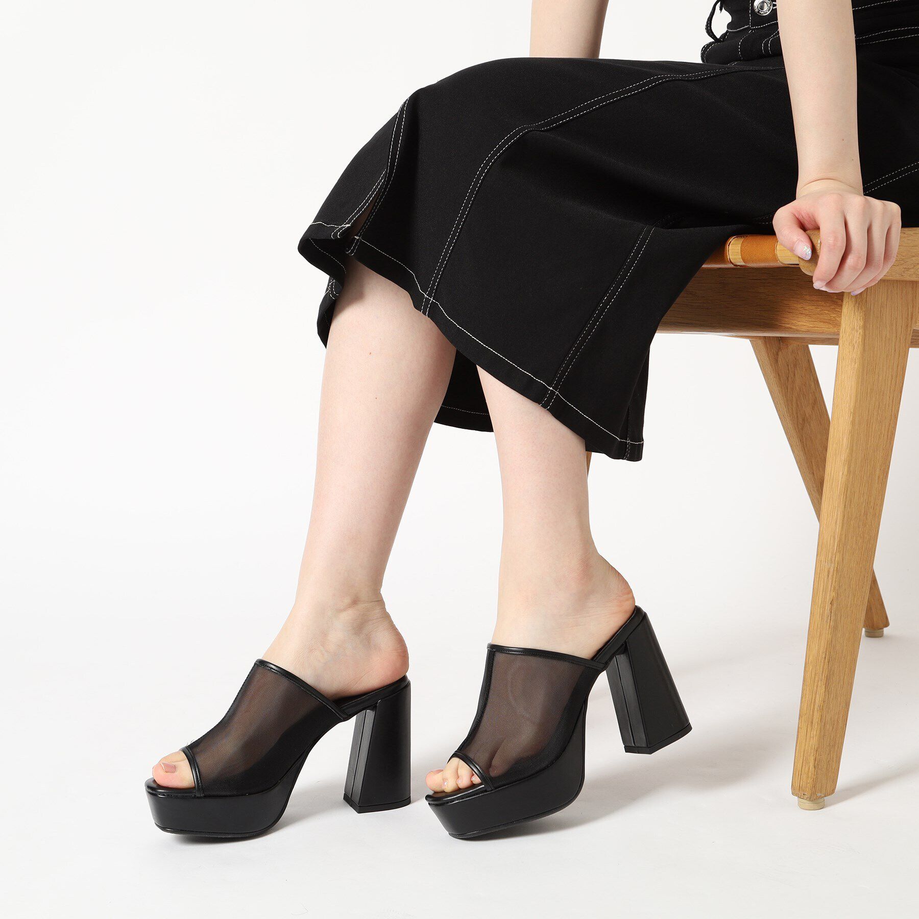 ESPERANZA「厚底ミュールサンダル」|サンダル|