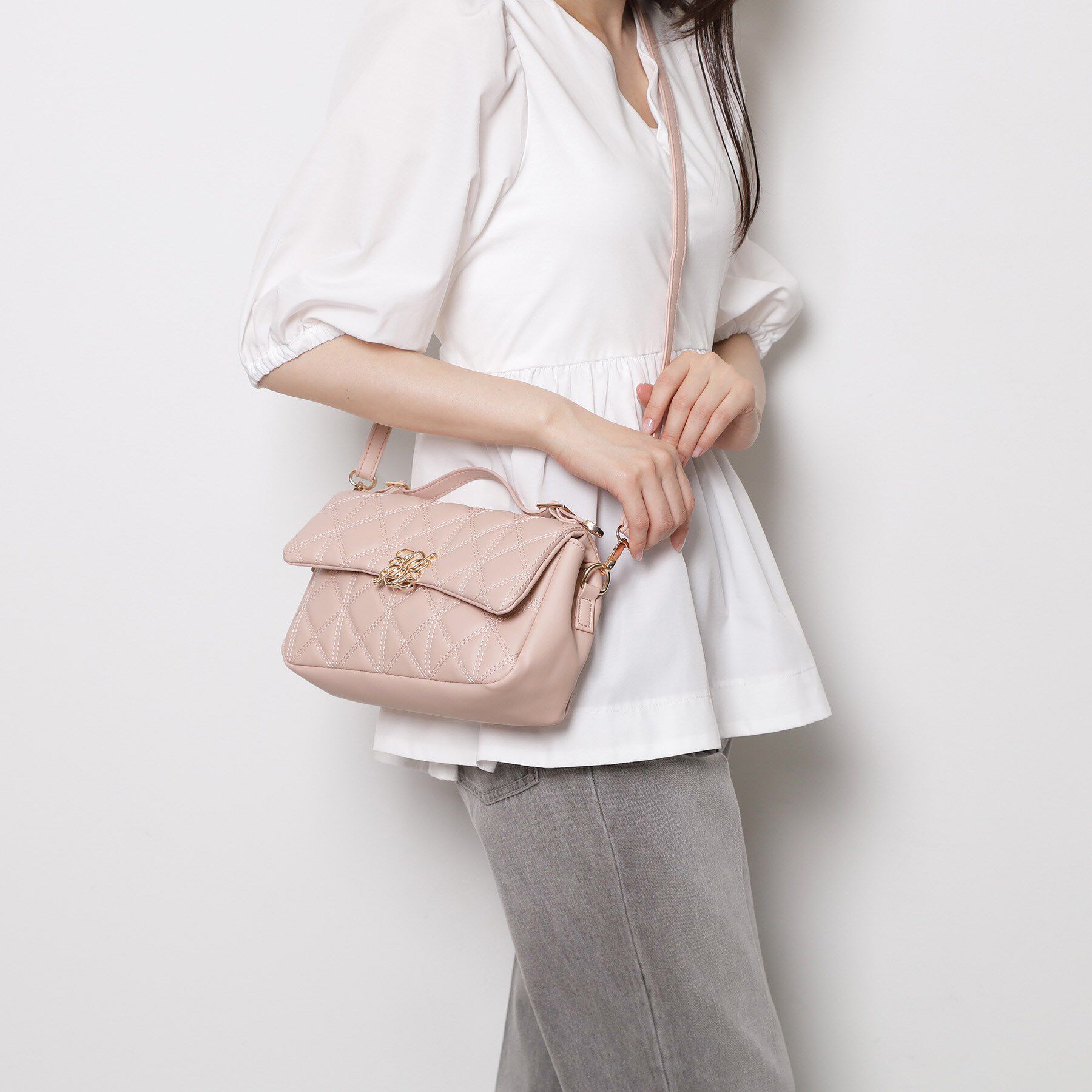 Ober Tashe「2WAYキルティングショルダーバッグ」|ショルダー・メッセンジャー|