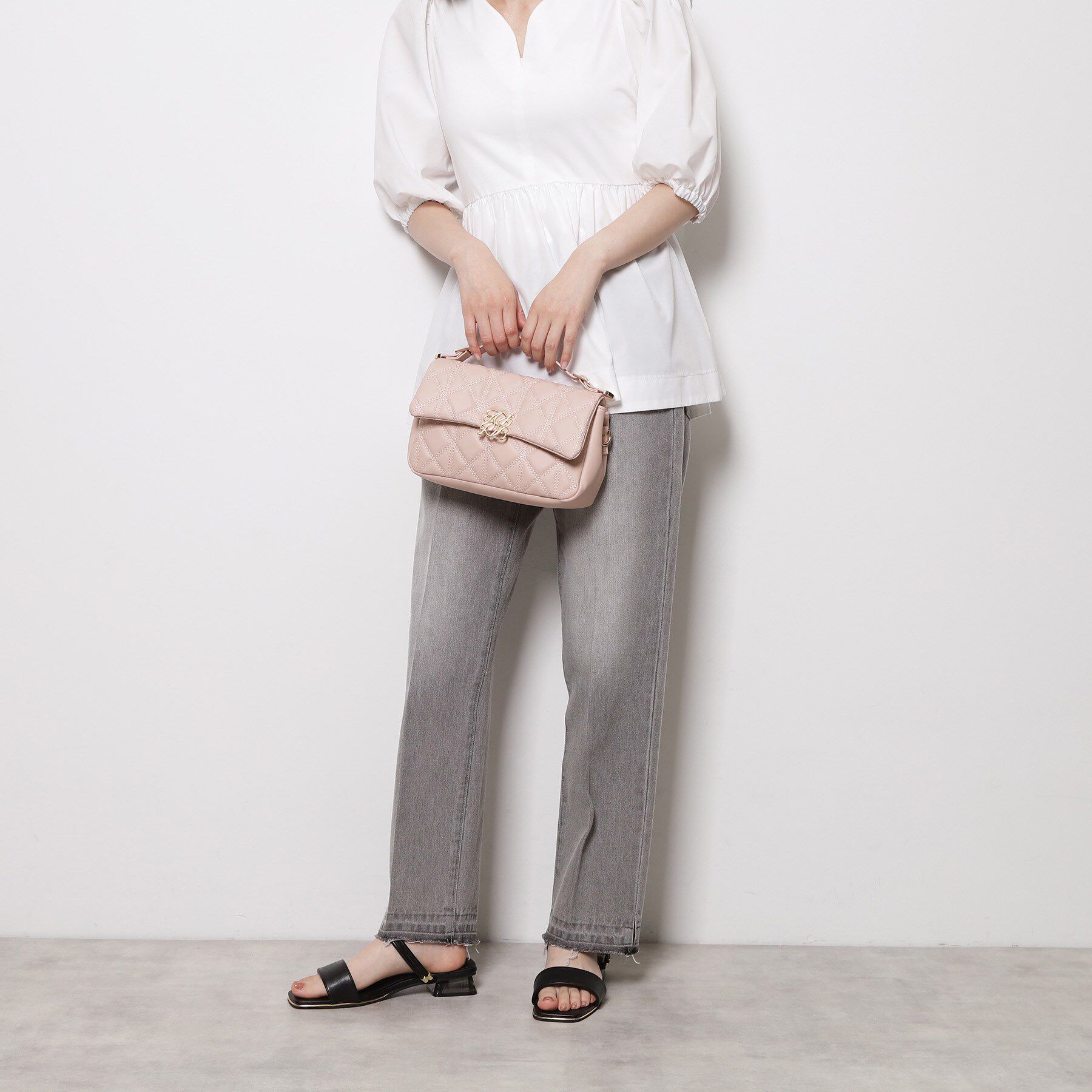 Ober Tashe「2WAYキルティングショルダーバッグ」|ショルダー・メッセンジャー|