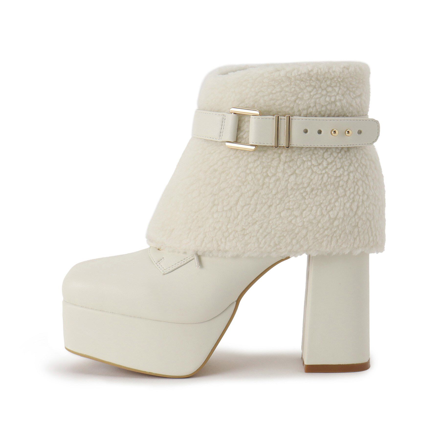 ESPERANZA「【ラク盛り／ショートブーツ】リピーター続出／脚長美脚 3WAYボアレースアップショートブーツ」|ショートブーツ|