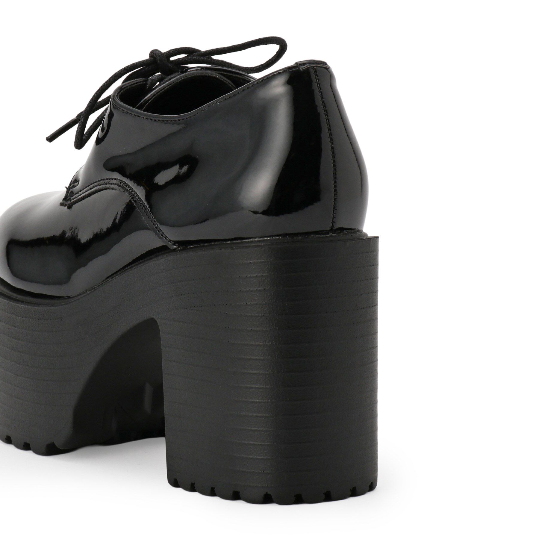 csT&P「厚底レースアップマニッシュパンプス」|パンプス|