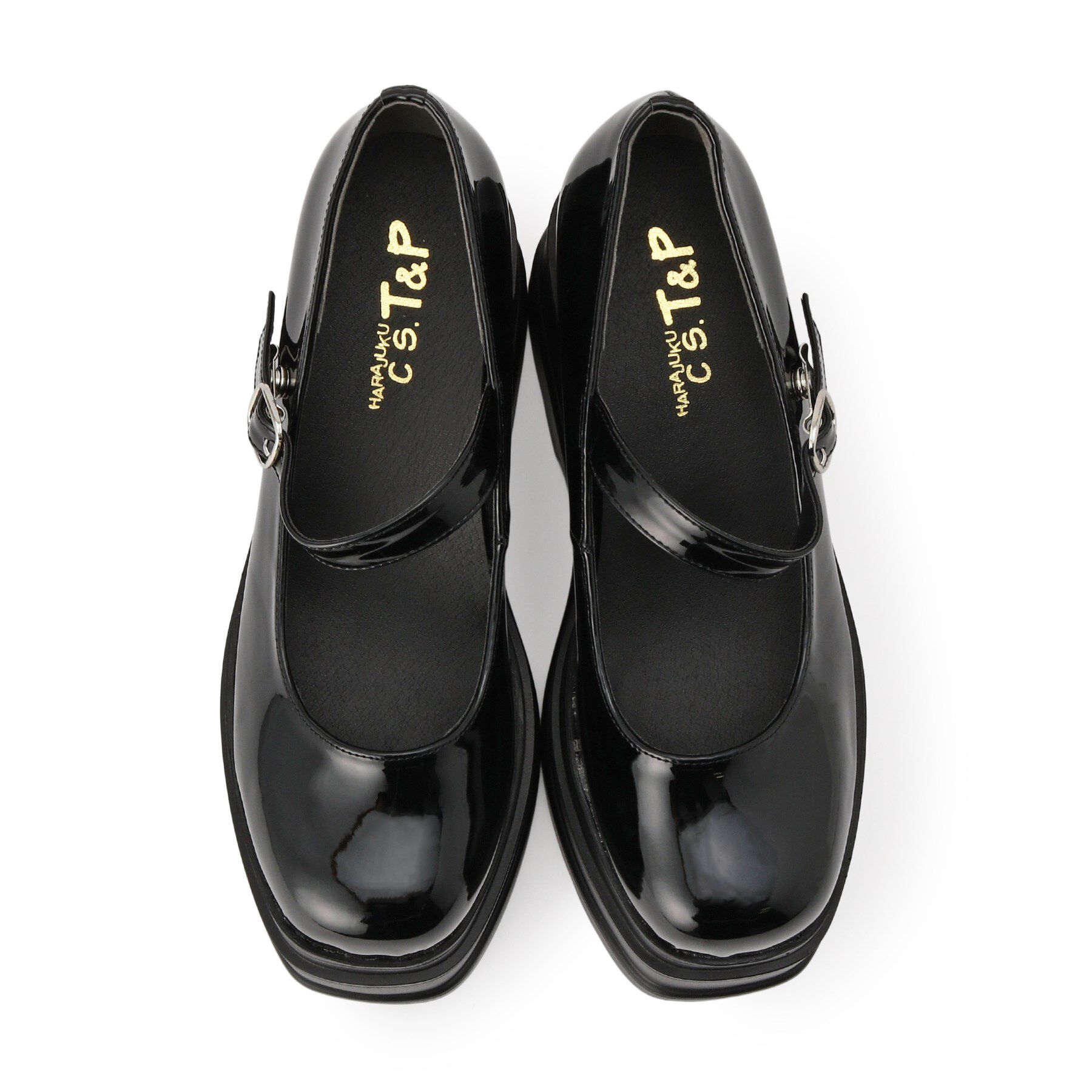 csT&P「ストラップ厚底パンプス」|パンプス|