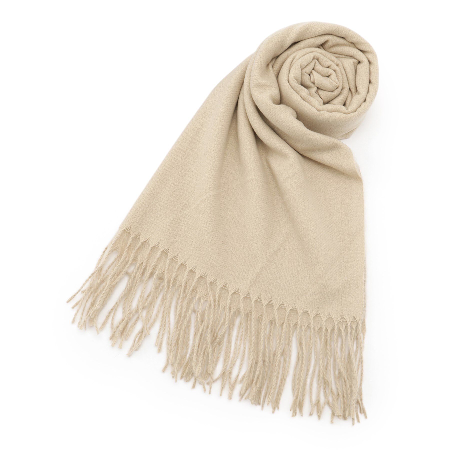 Ober Tashe「ソフトタッチストール」|ストール|ベージュ(052)