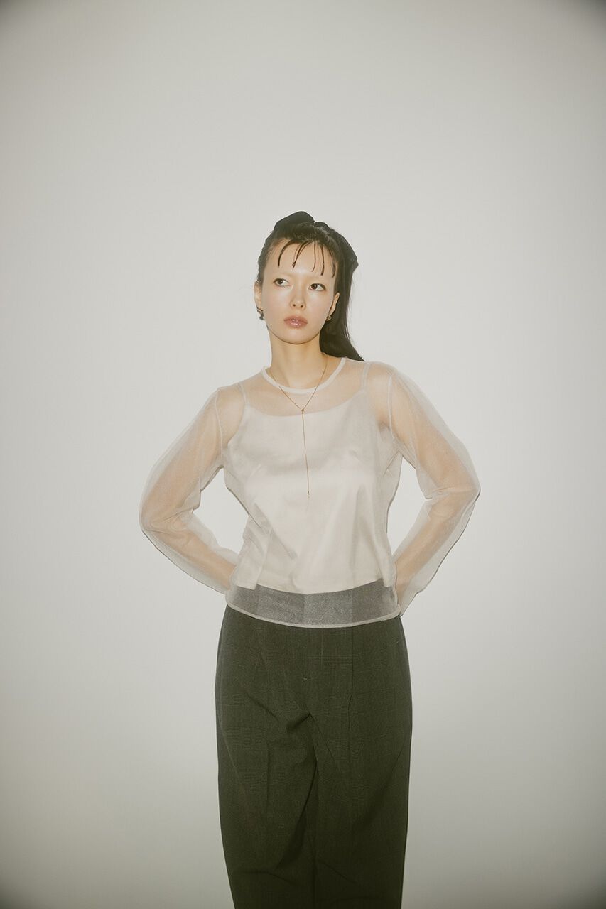 STYLEMIXER「キャミレイヤードグロストップ」|ニット・セーター|