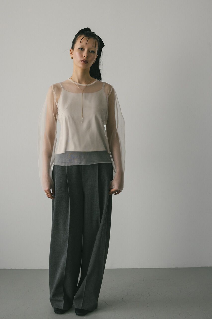 STYLEMIXER「キャミレイヤードグロストップ」|ニット・セーター|