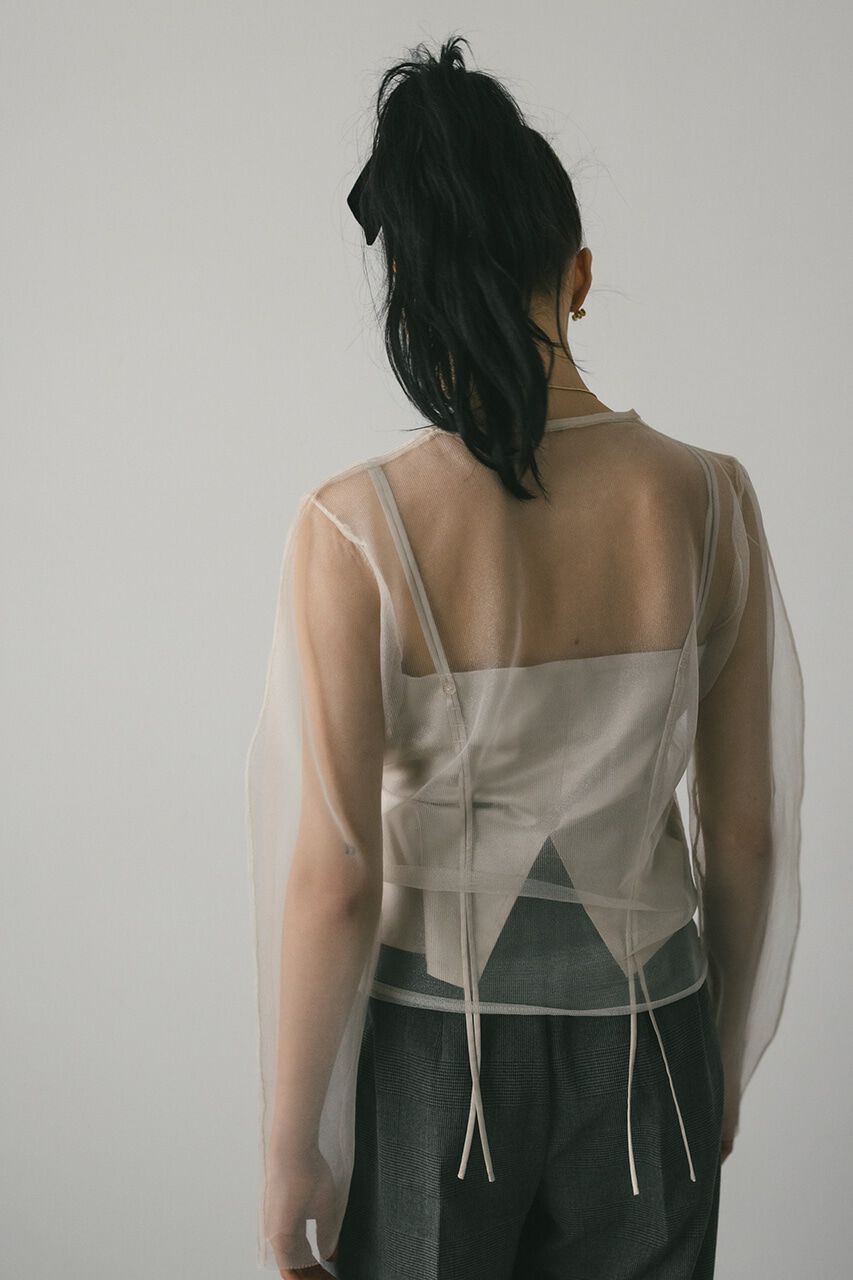 STYLEMIXER「キャミレイヤードグロストップ」|ニット・セーター|