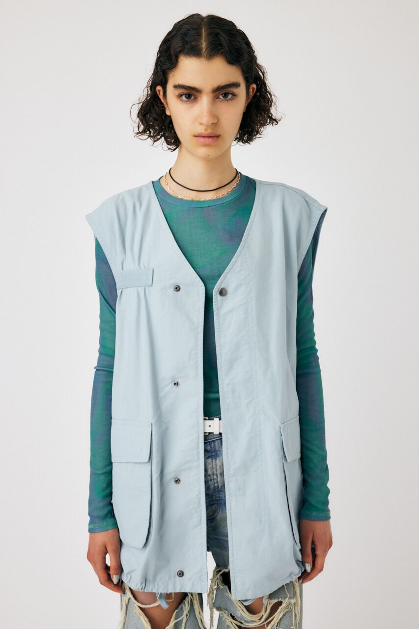 MOUSSY「UTILITY BOLERO & ベスト」|ブルゾン・スタジャン|