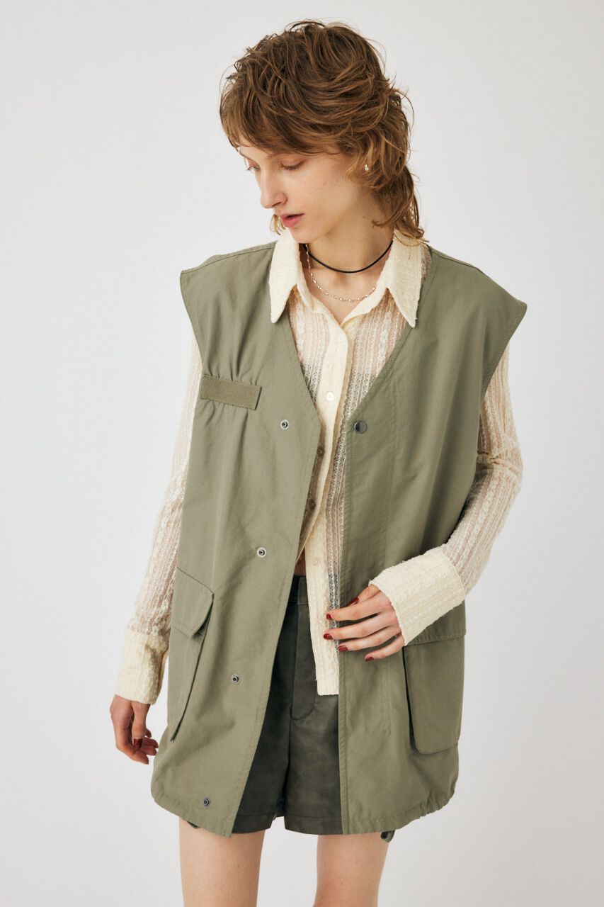 MOUSSY「UTILITY BOLERO & ベスト」|ブルゾン・スタジャン|KHA