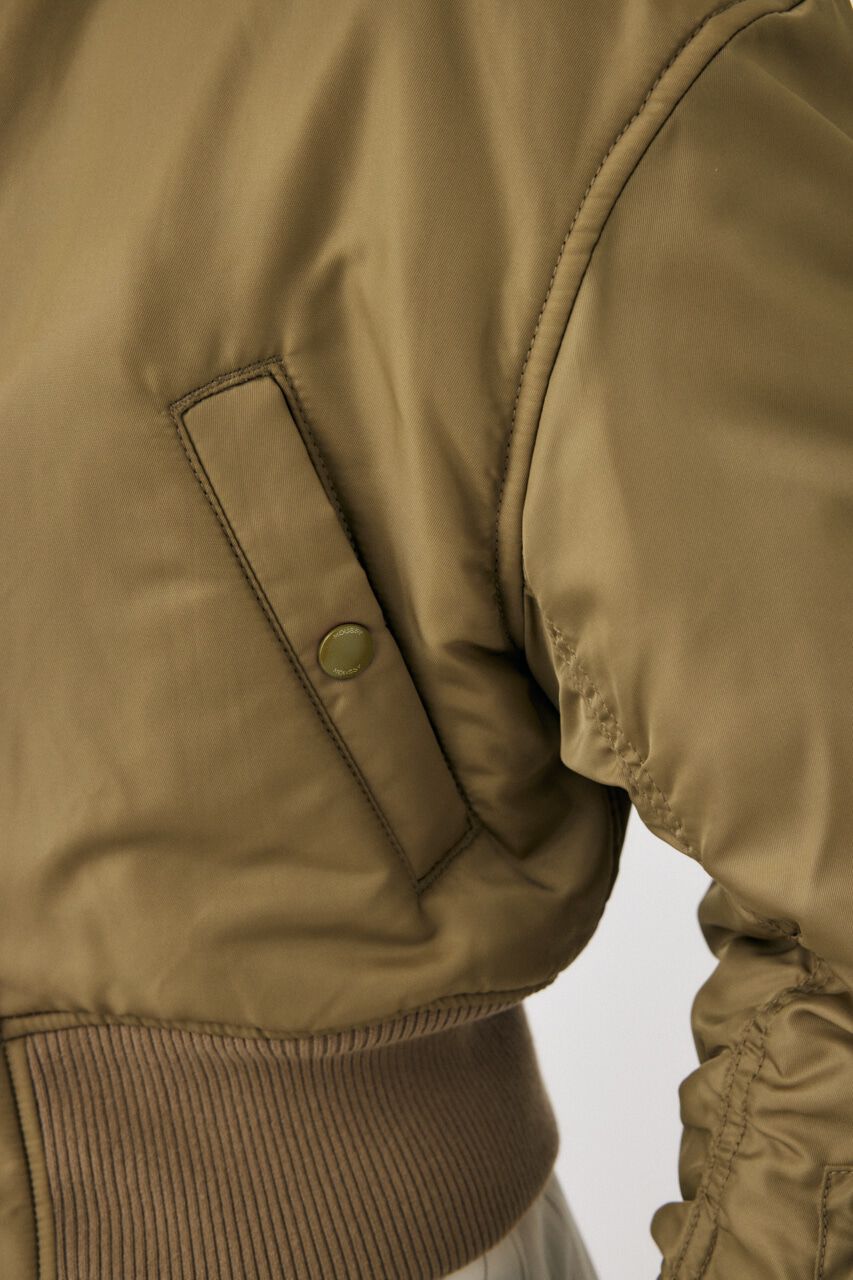 MOUSSY「VOLUME CROPPED MA-1」|ブルゾン・スタジャン|