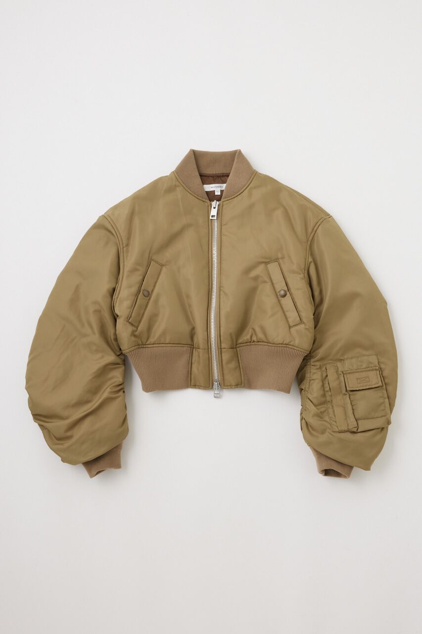 MOUSSY「VOLUME CROPPED MA-1」|ブルゾン・スタジャン|