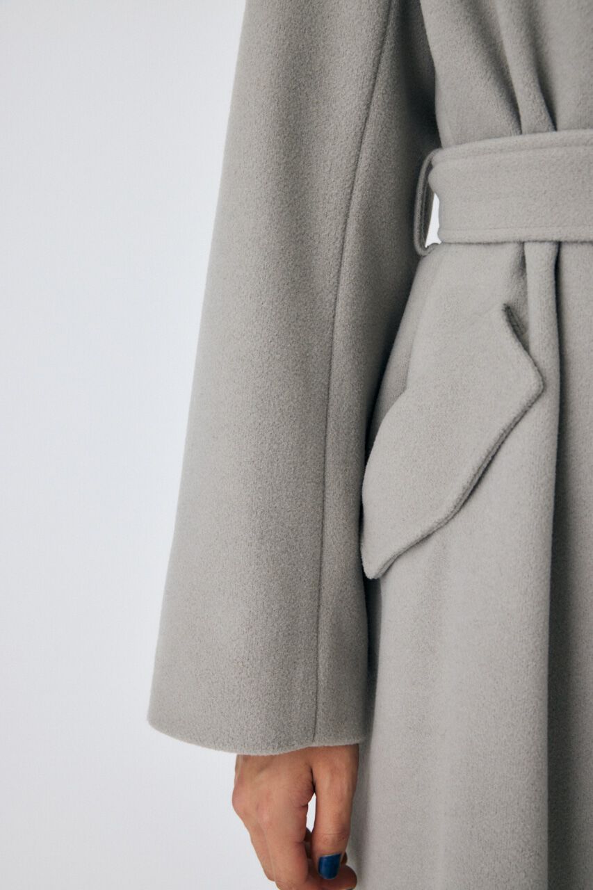 MOUSSY「STAND COLLAR ロングコート」|その他|