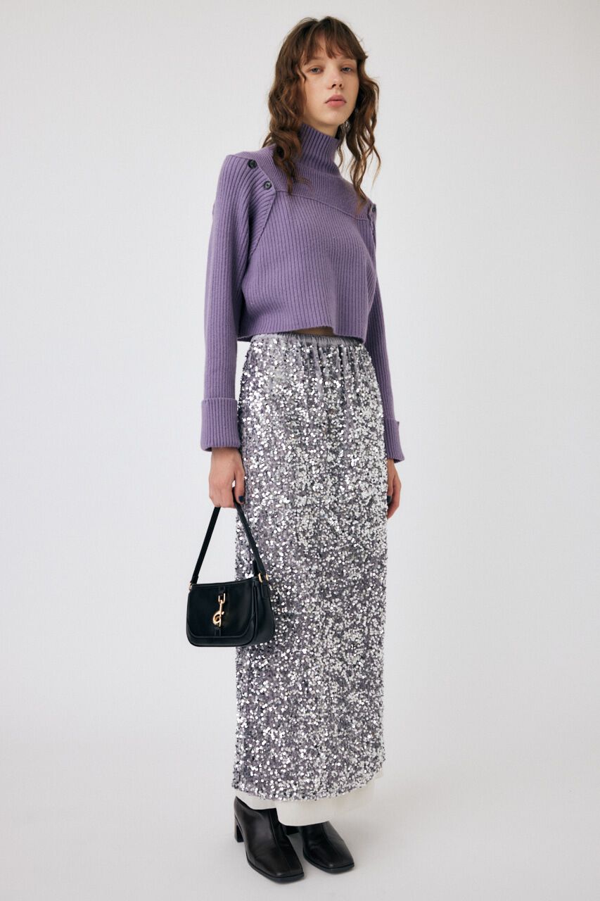 MOUSSY「SPANGLE スカート」|スカート|SLV