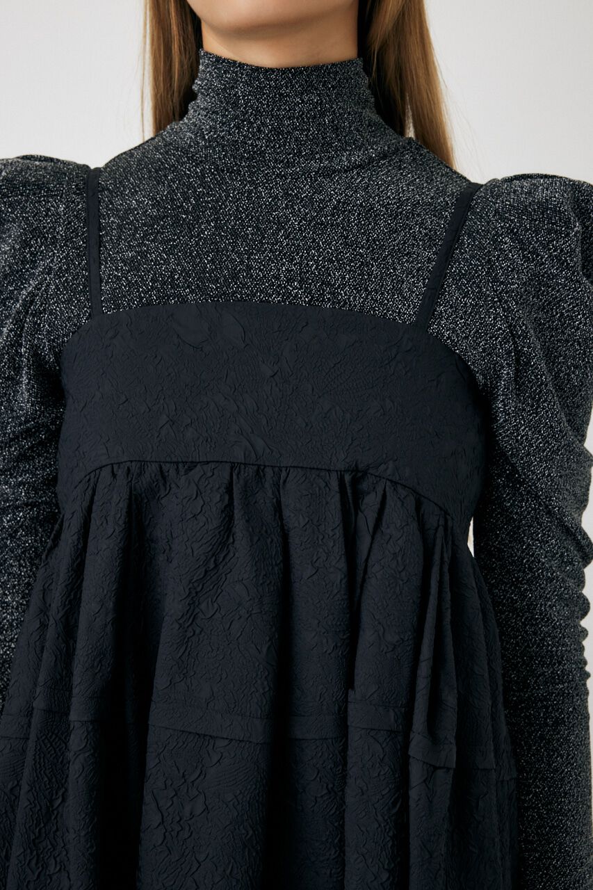 MOUSSY「CAMI PUFFED MINI ドレス」|ワンピース|