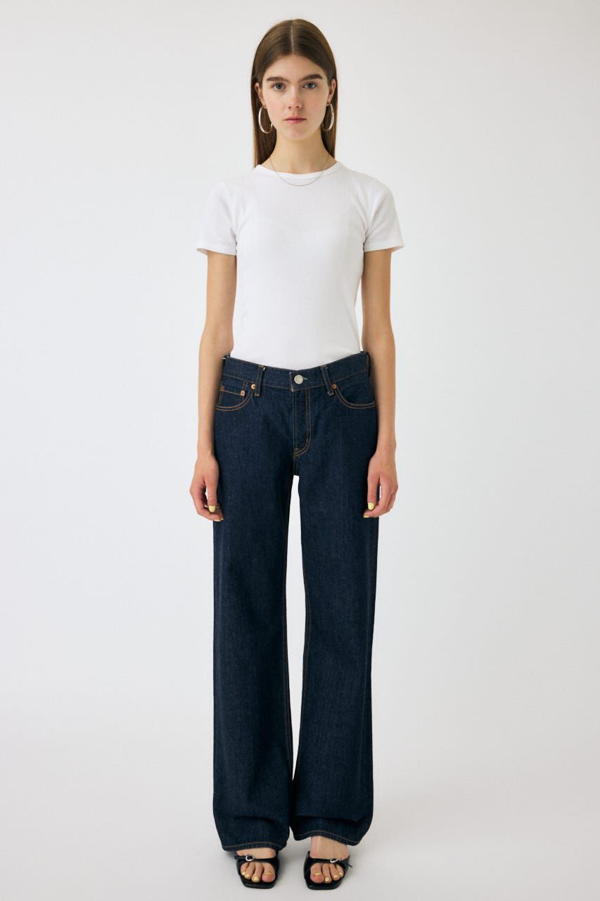 MOUSSY「90S LOWRISE LOOSE STRAIGHT OW」|デニム|