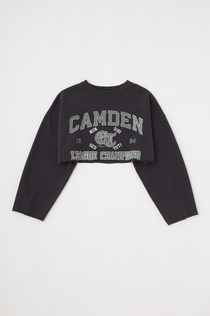 MOUSSY「CROPPED COLLEGE プルオーバー」|パーカー|