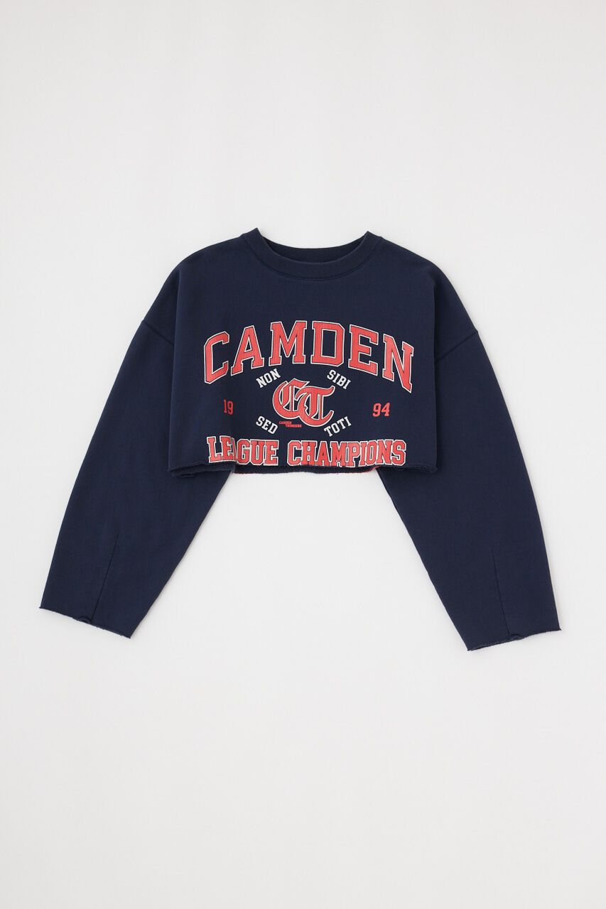 MOUSSY「CROPPED COLLEGE プルオーバー」|パーカー|