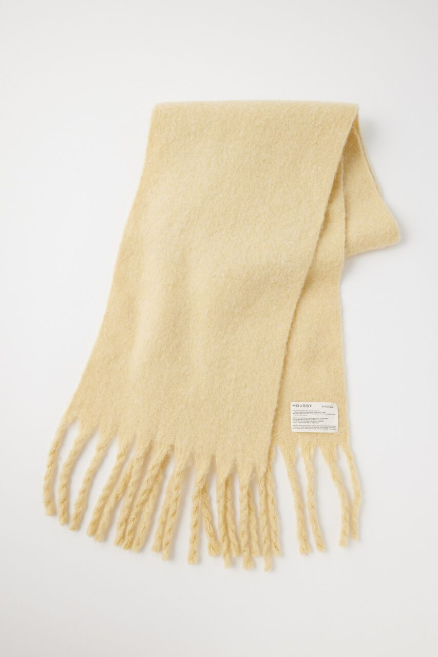 MOUSSY「MOHAIR LIKE ロングスカーフ」|その他|L/YEL1