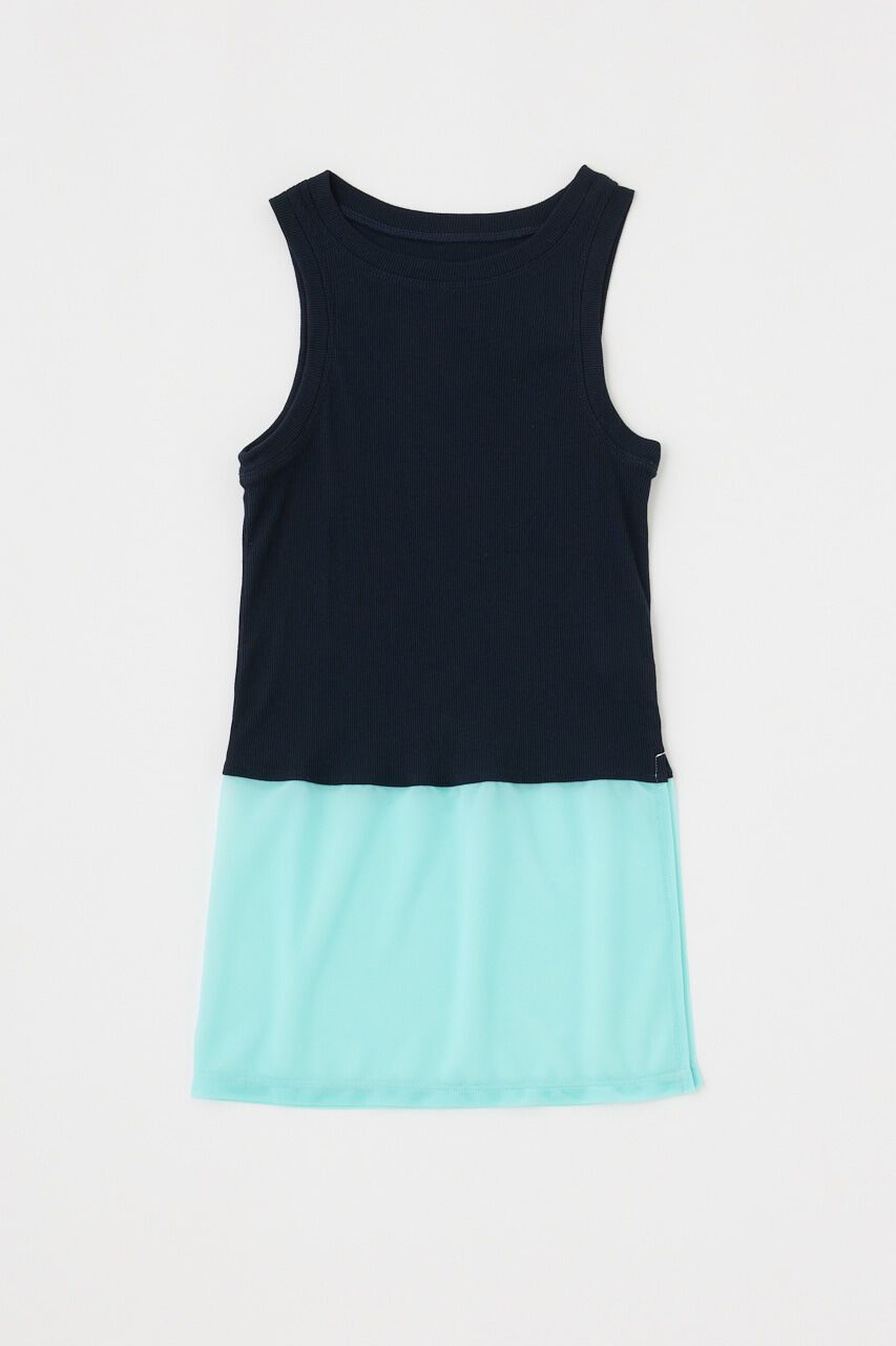 MOUSSY「COLOR BLOCK DOUBLE LAYER LSTシャツ」|Tシャツ・カットソー|