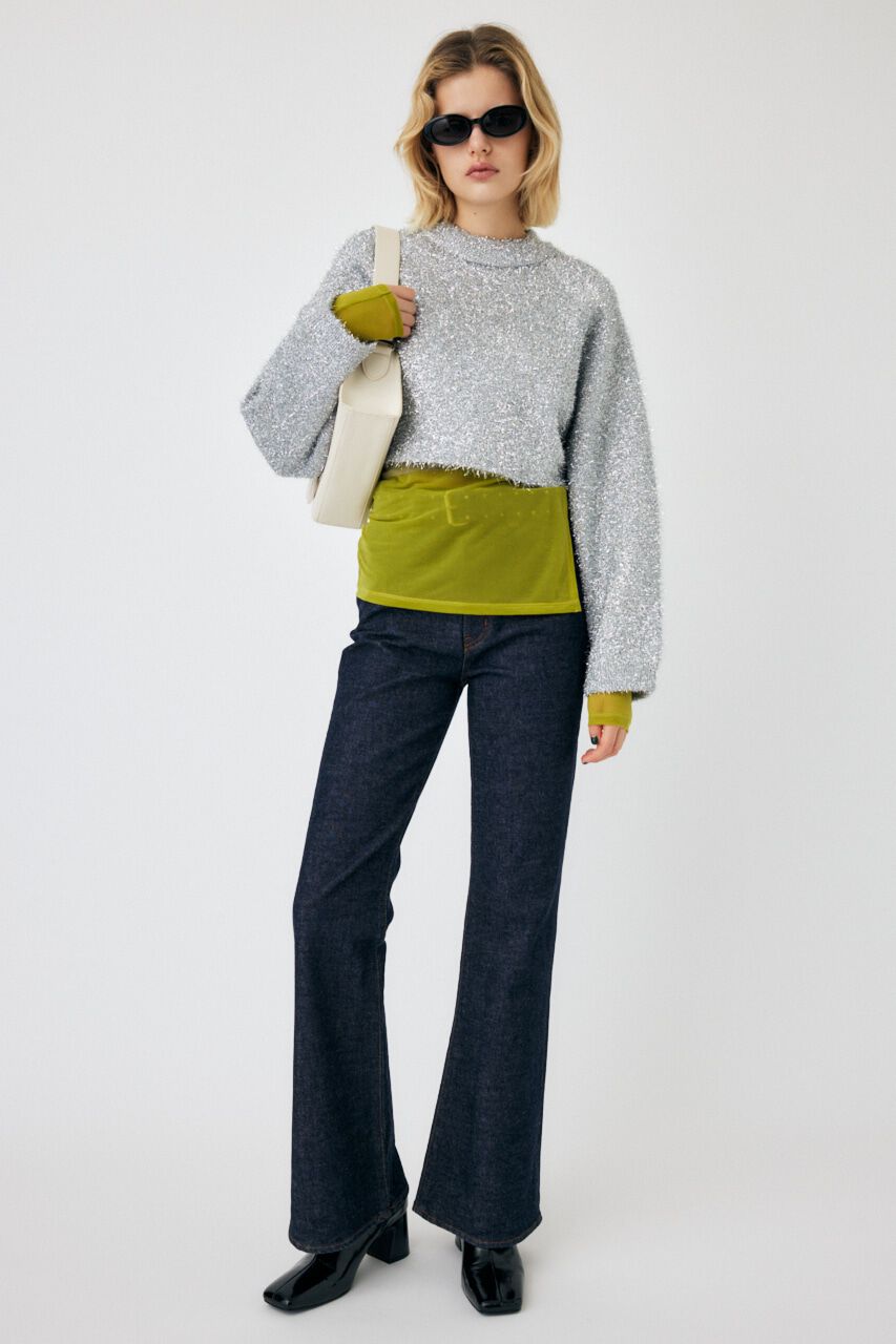 MOUSSY「COLOR BLOCK DOUBLE LAYER LSTシャツ」|Tシャツ・カットソー|