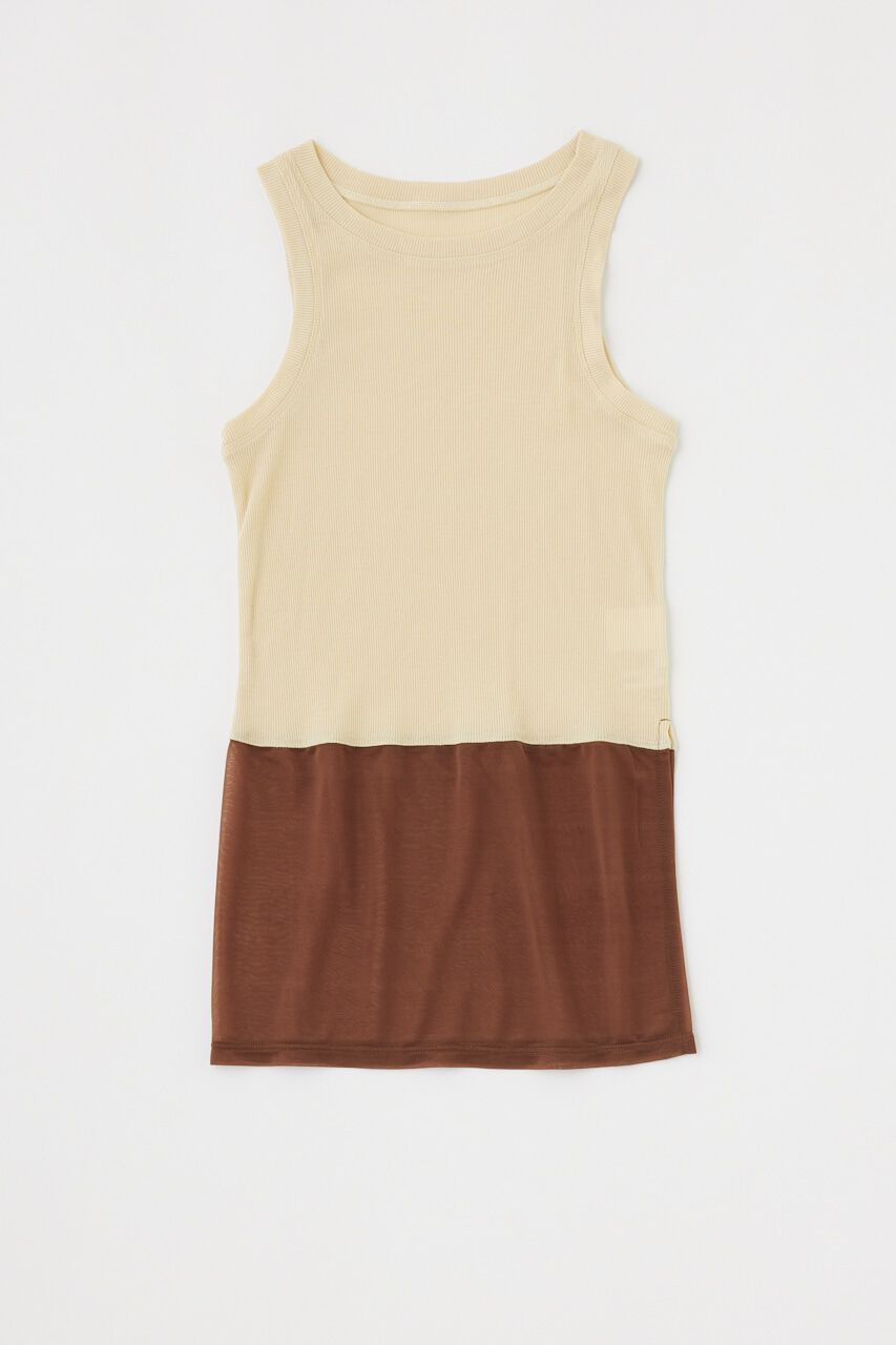 MOUSSY「COLOR BLOCK DOUBLE LAYER LSTシャツ」|Tシャツ・カットソー|