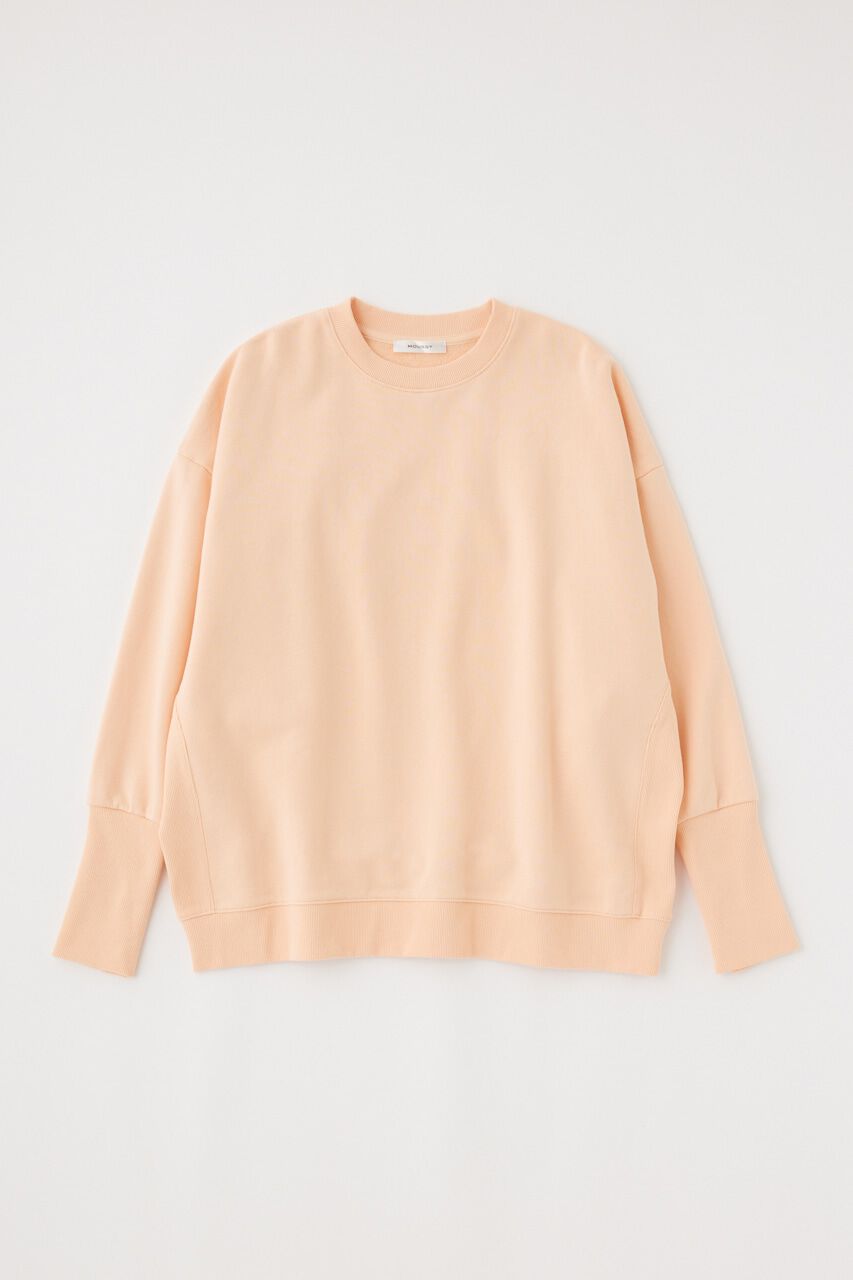 MOUSSY「BACK GATHER LOOSE スウェット」|パーカー|