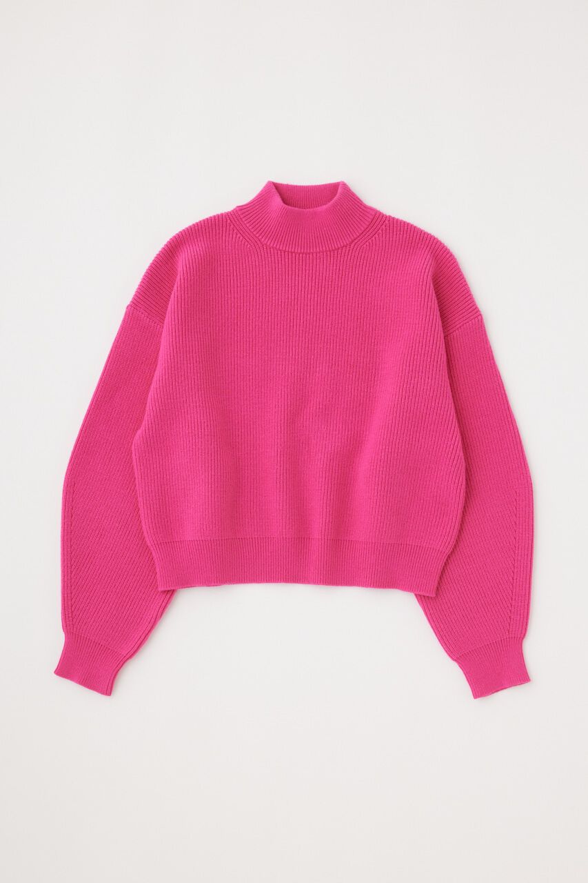 MOUSSY「MOCK NECK COMPACT ニット」|ニット・セーター|