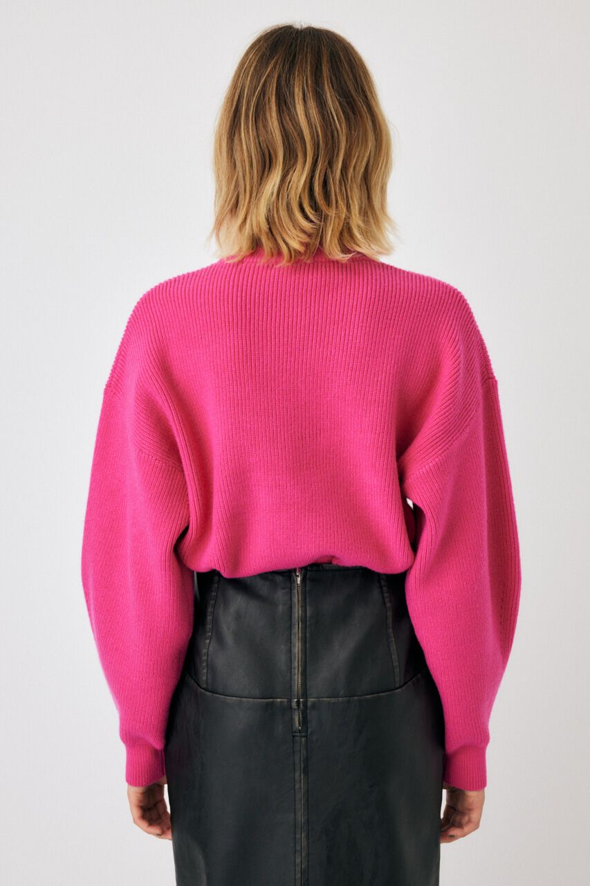 MOUSSY「MOCK NECK COMPACT ニット」|ニット・セーター|