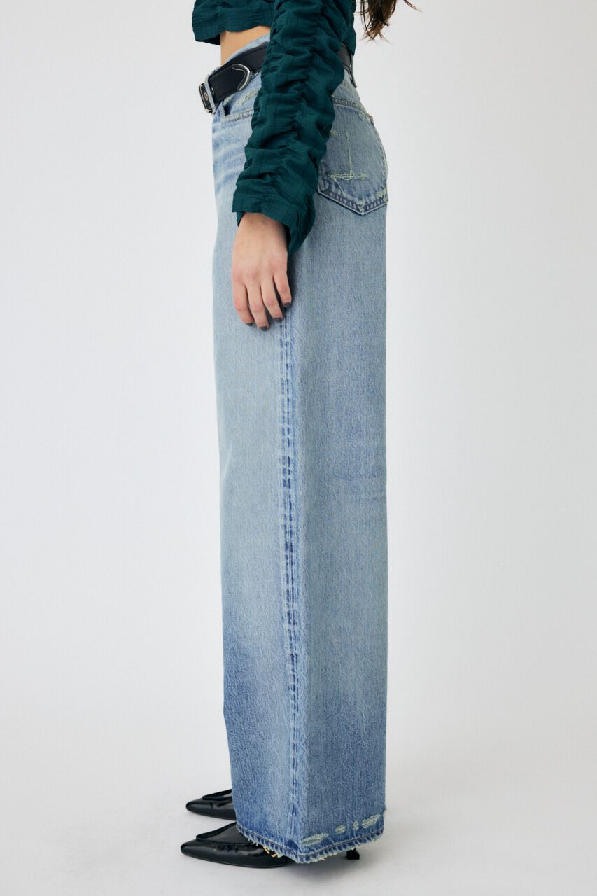 MOUSSY「MIDRISE BAGGY」|デニム|