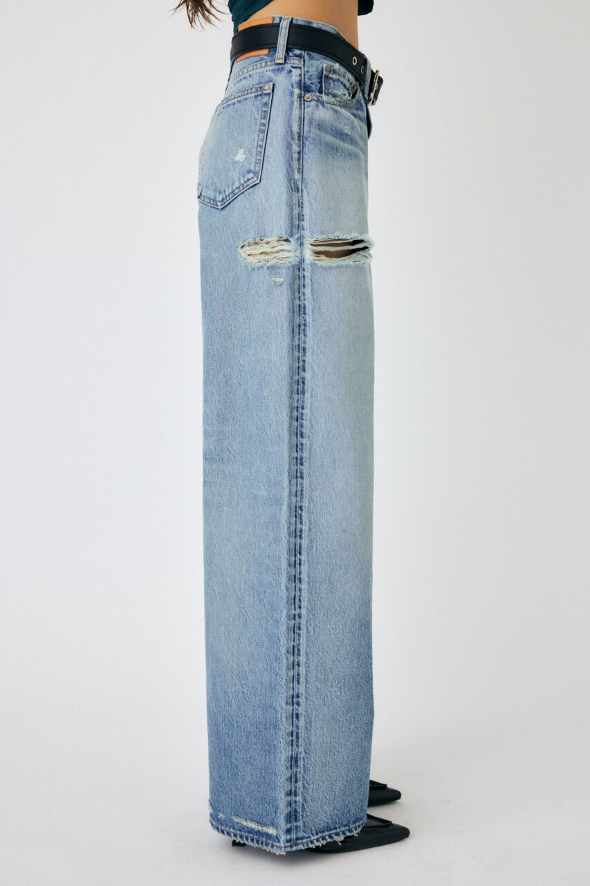 MOUSSY「MIDRISE BAGGY」|デニム|