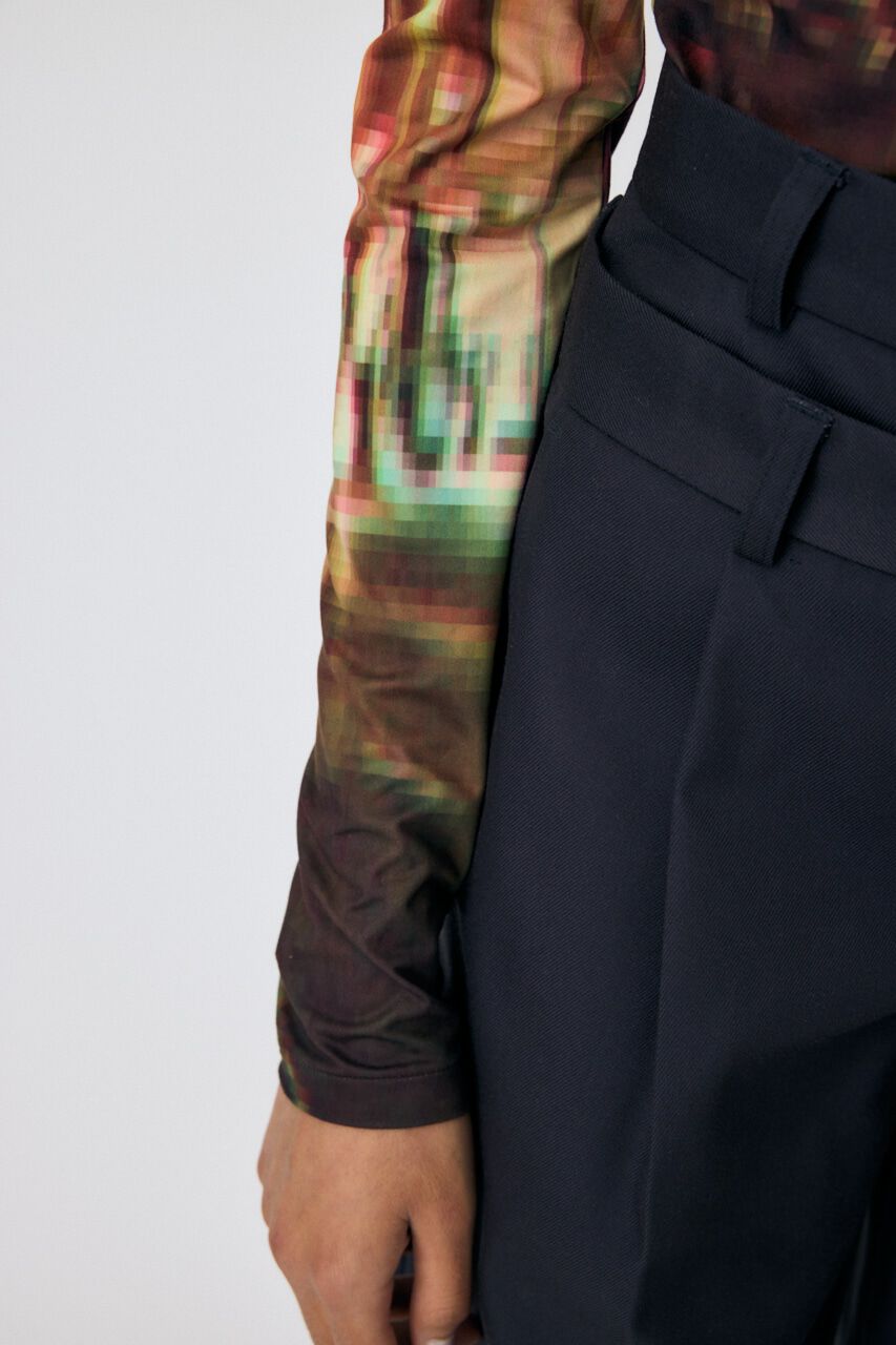 MOUSSY「CITY LIGHTS PIXEL LS Tシャツ」|Tシャツ・カットソー|