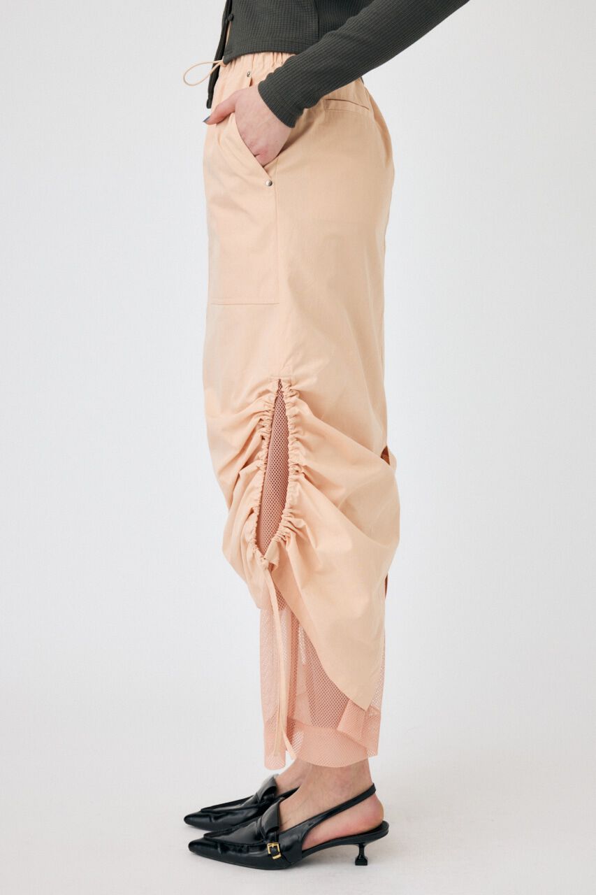 MOUSSY「MESH LAYERED CARGO スカート」|スカート|